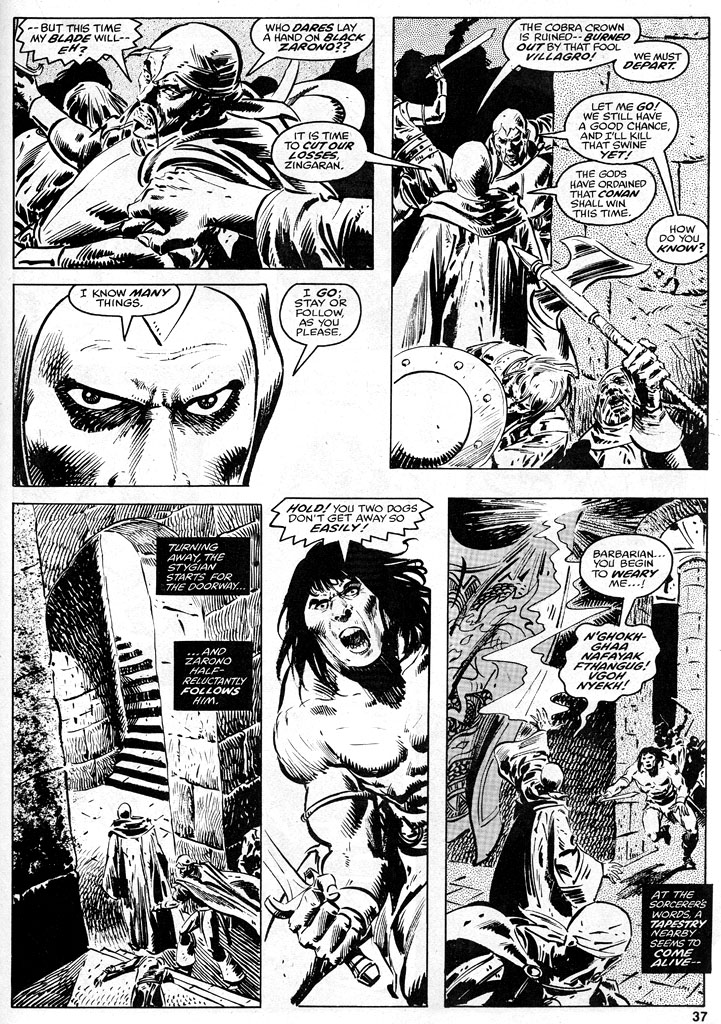 Read online The Savage Sword Of Conan comic -  Issue #43 - 37