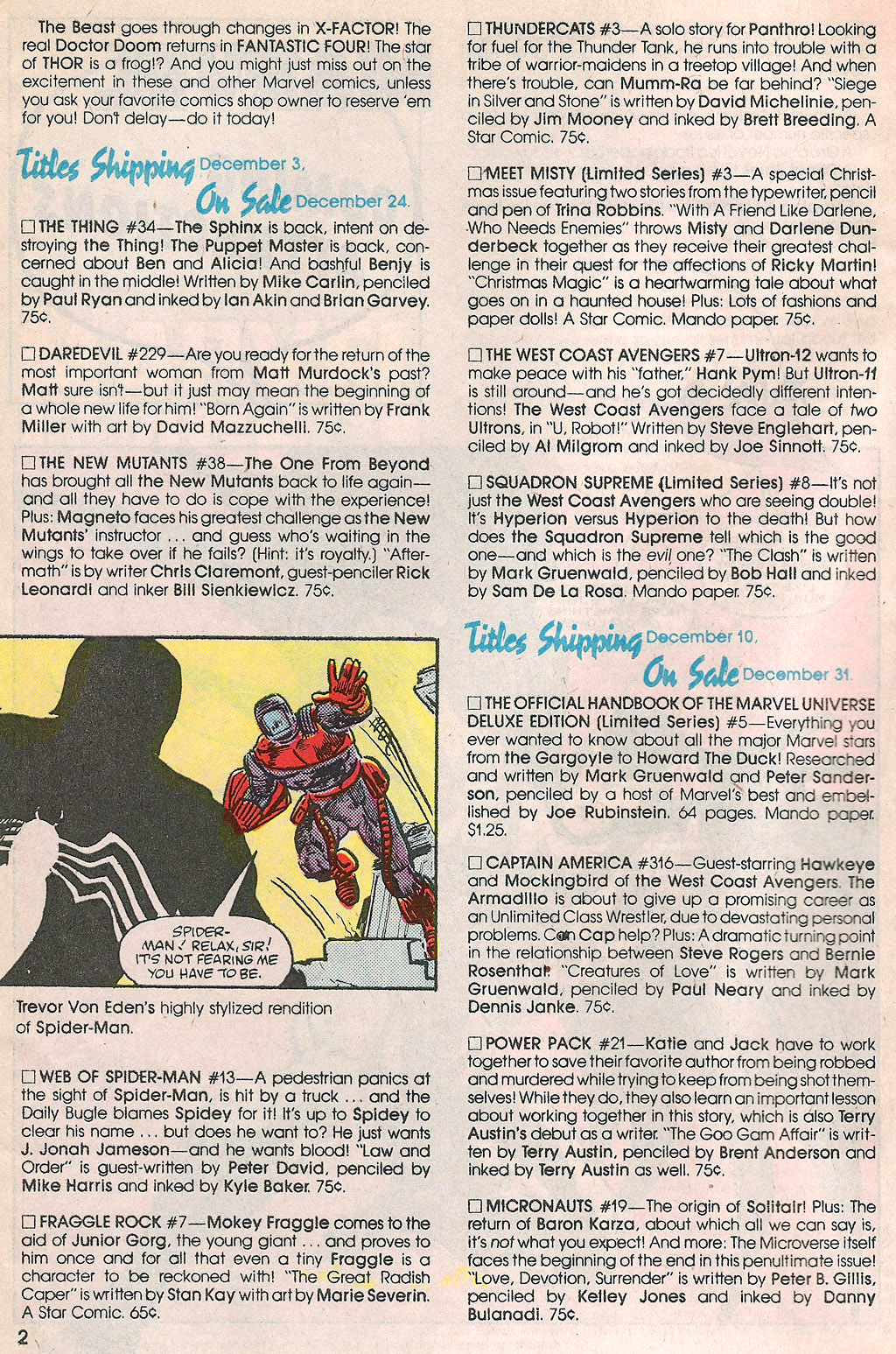 Read online Marvel Age comic -  Issue #36 - 4