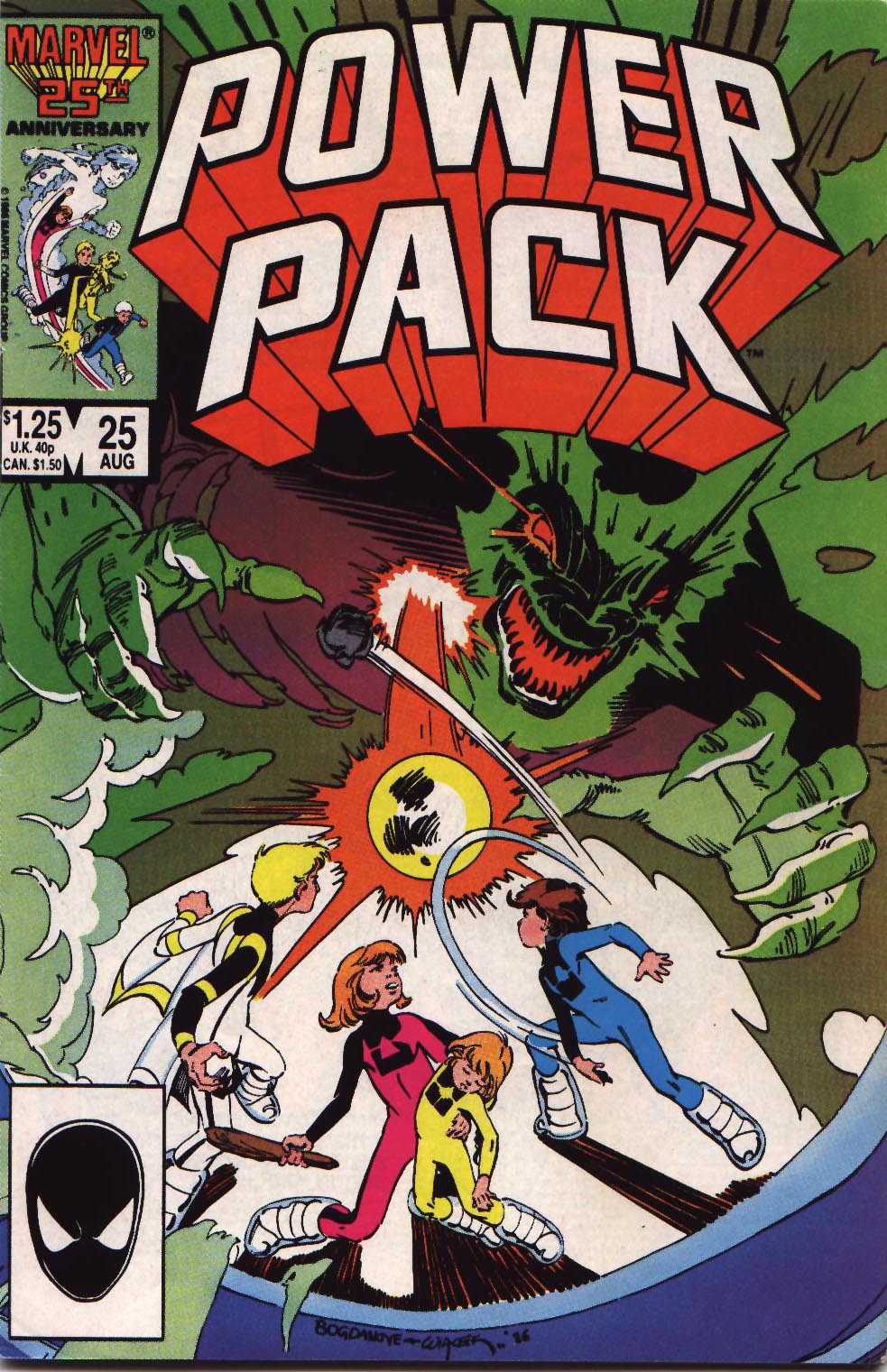 Read online Power Pack (1984) comic -  Issue #25 - 1