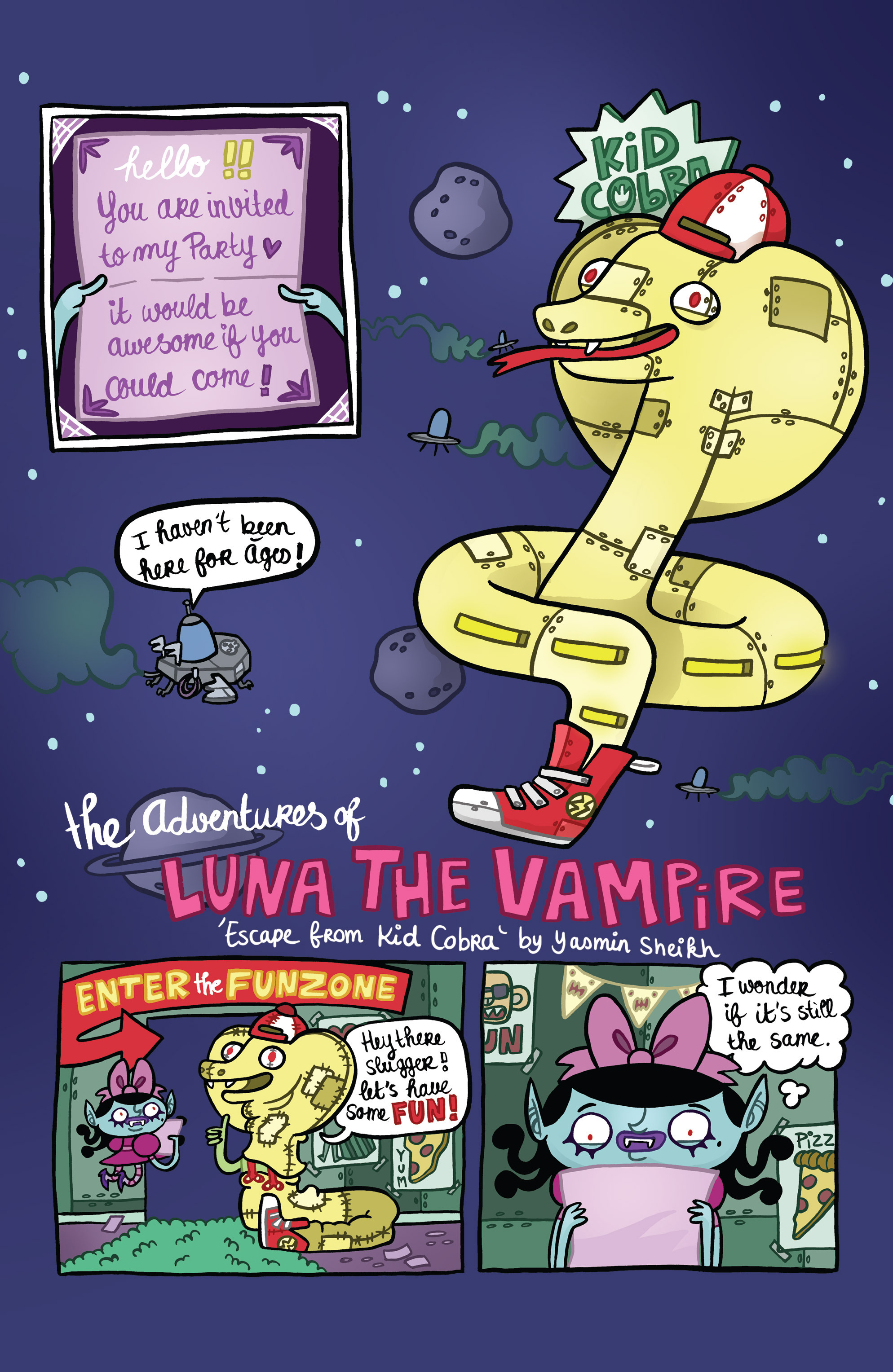 Read online The Adventures of Luna the Vampire comic -  Issue #3 - 3