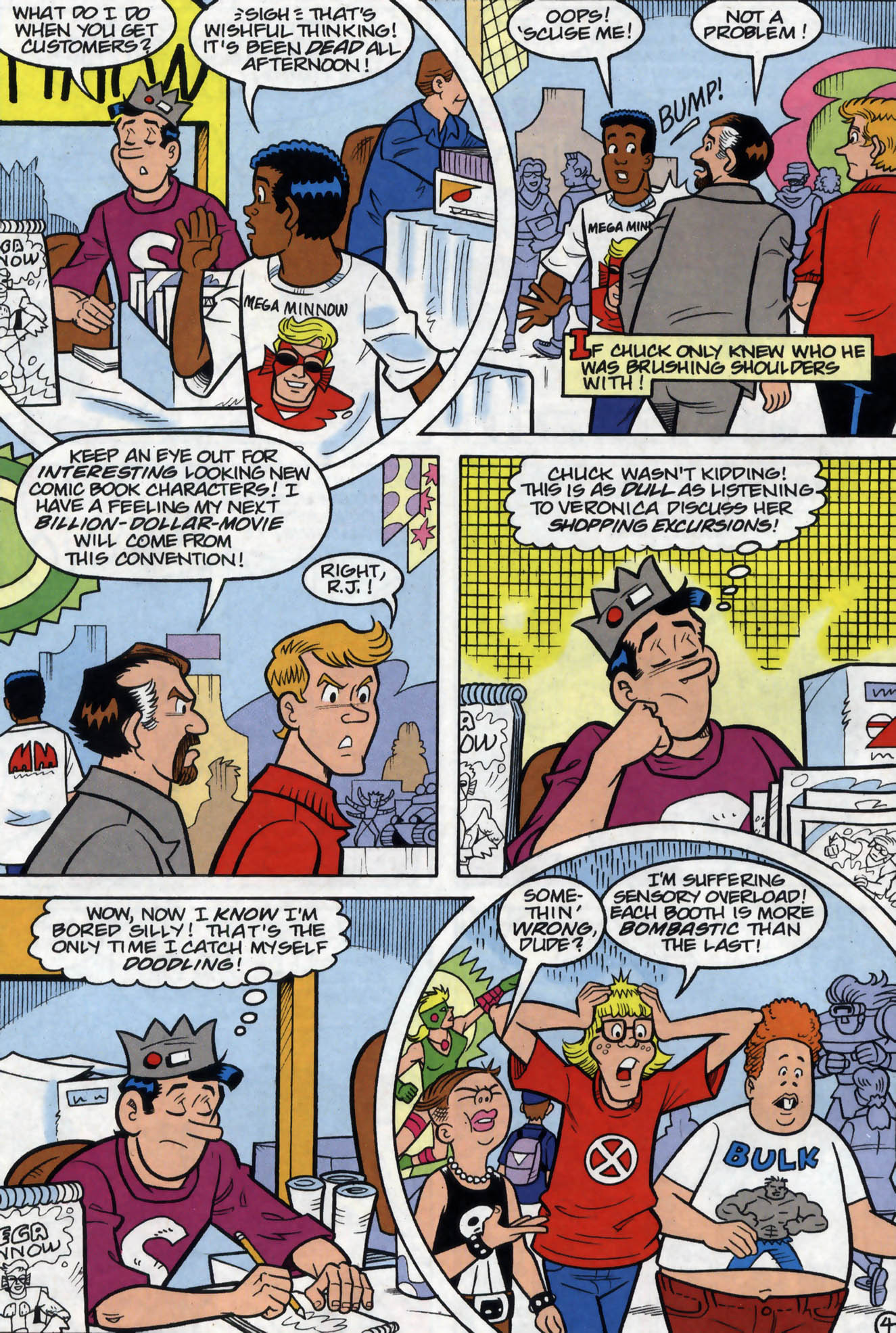 Read online Archie's Pal Jughead Comics comic -  Issue #166 - 5
