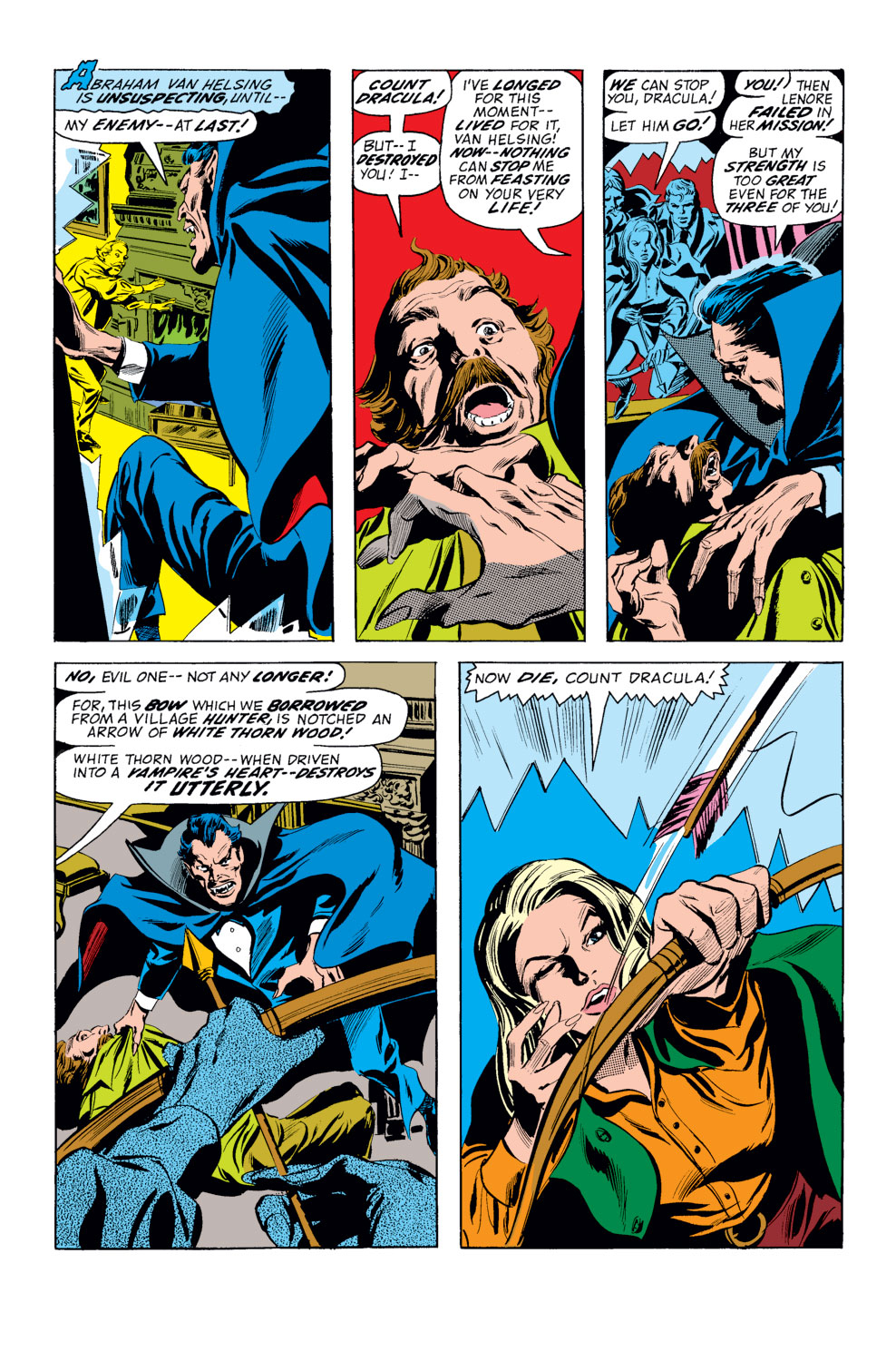 Read online Tomb of Dracula (1972) comic -  Issue #5 - 20