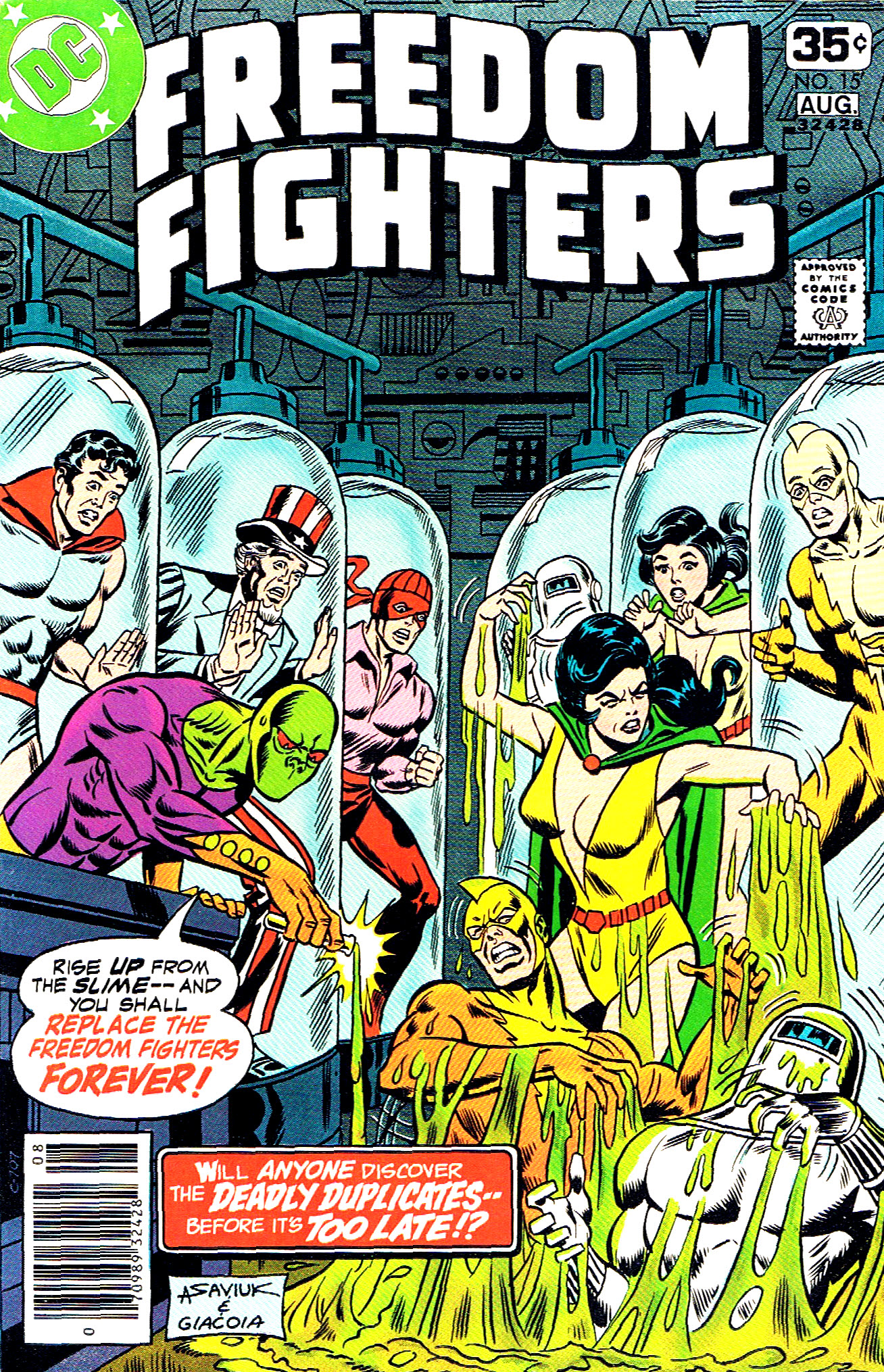Freedom Fighters (1976) Issue #15 #15 - English 1
