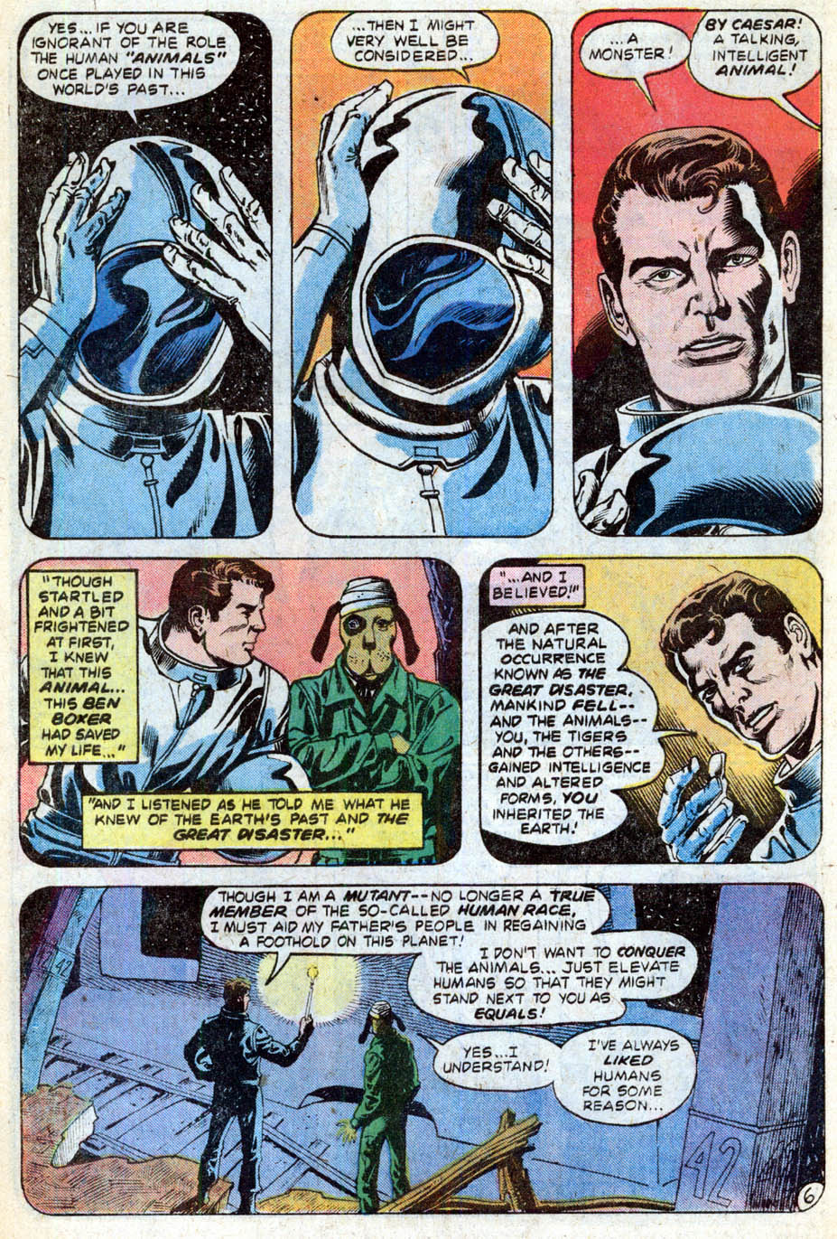 Read online Kamandi, The Last Boy On Earth comic -  Issue #57 - 7