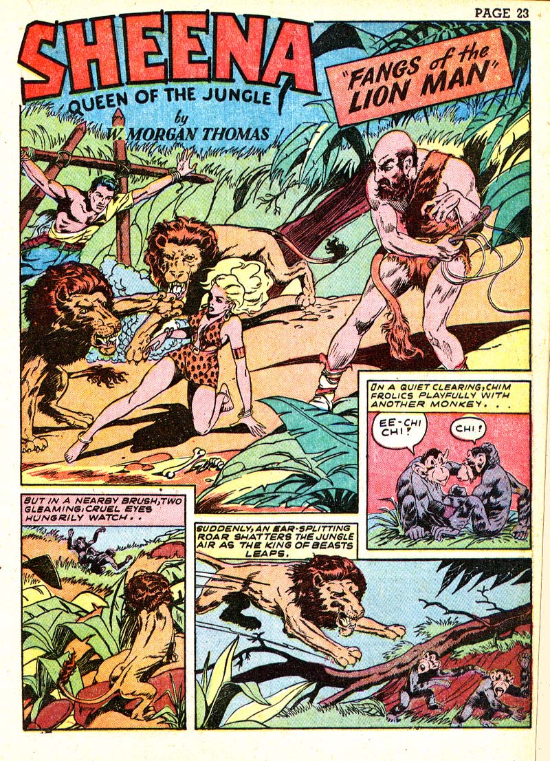 Read online Sheena, Queen of the Jungle (1942) comic -  Issue #3 - 26