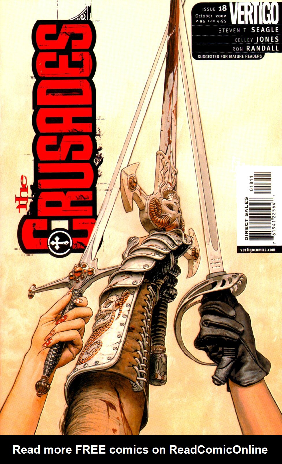 Read online The Crusades comic -  Issue #18 - 1
