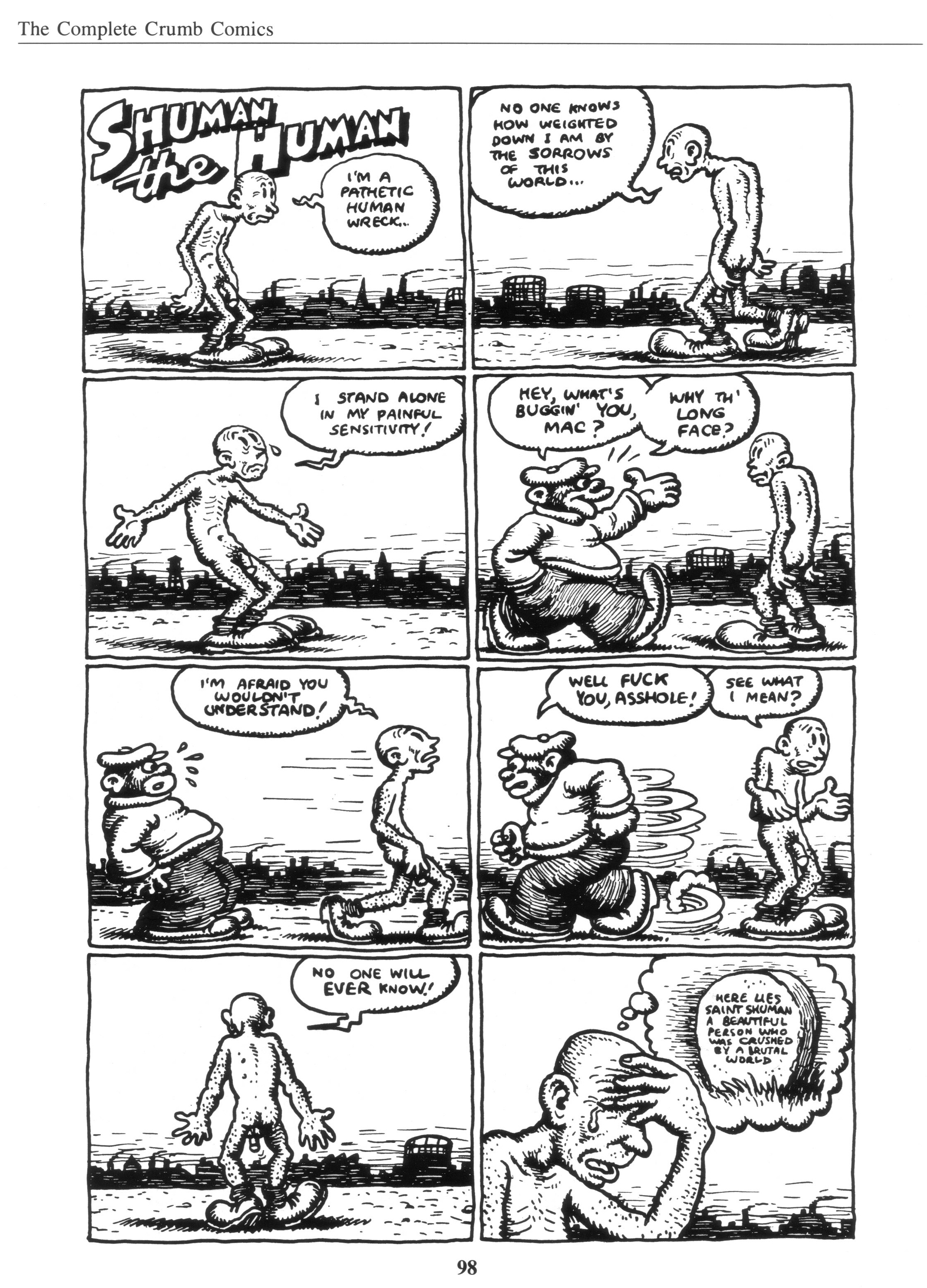 Read online The Complete Crumb Comics comic -  Issue # TPB 7 - 106