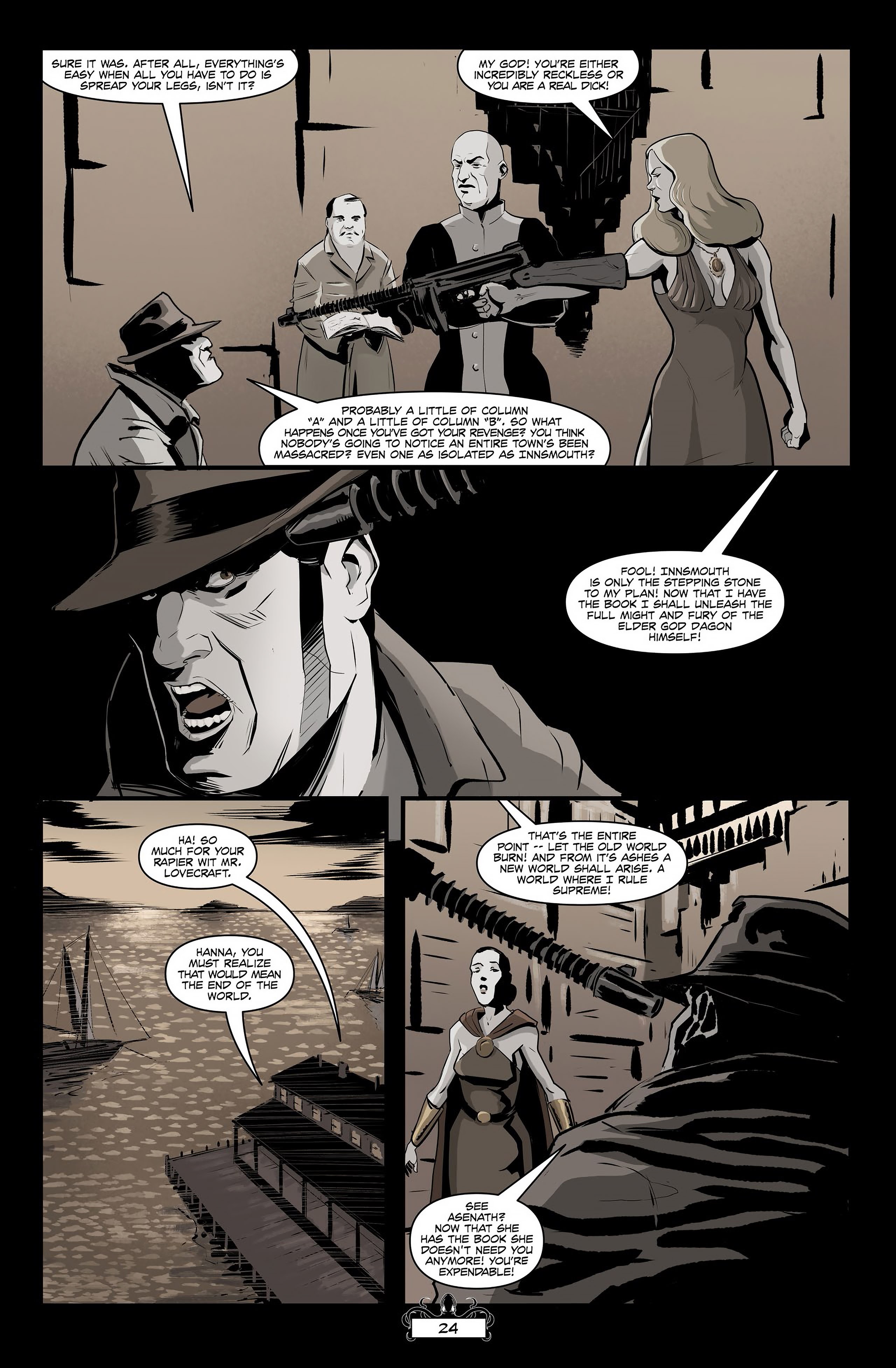 Read online Lovecraft P.I. - A Shot in the Dark comic -  Issue # TPB - 78