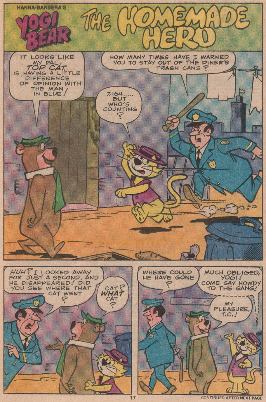 Read online Yogi Bear comic -  Issue #6 - 19