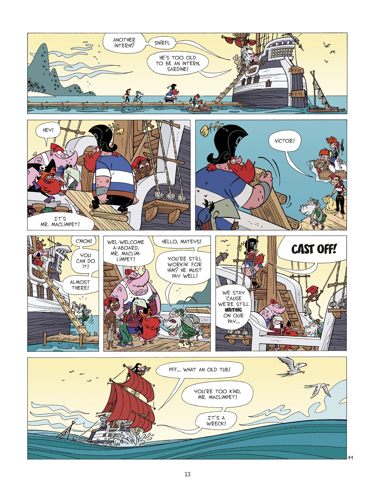 Read online Pirate Family comic -  Issue #2 - 13