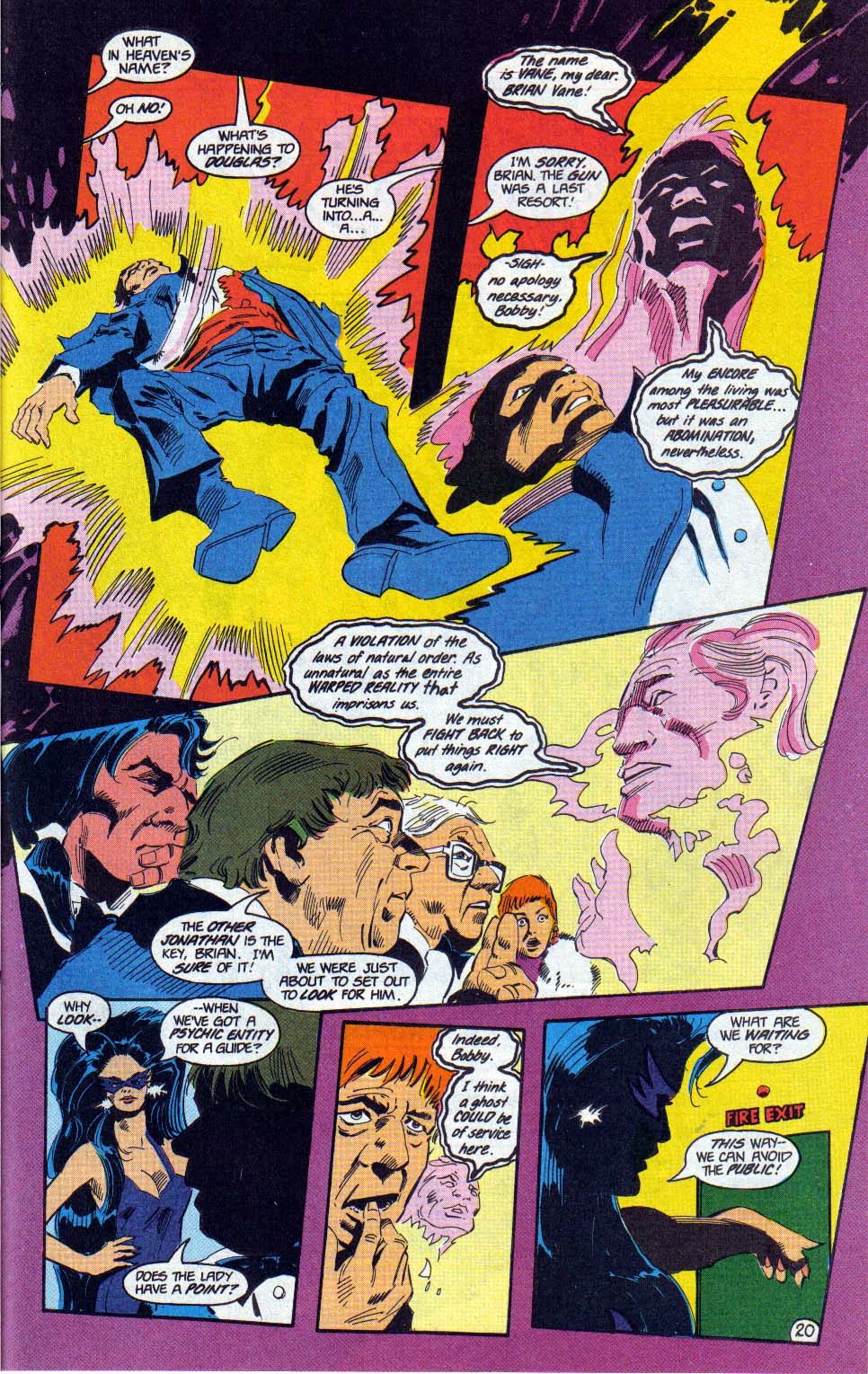 Read online Silverblade comic -  Issue #10 - 21