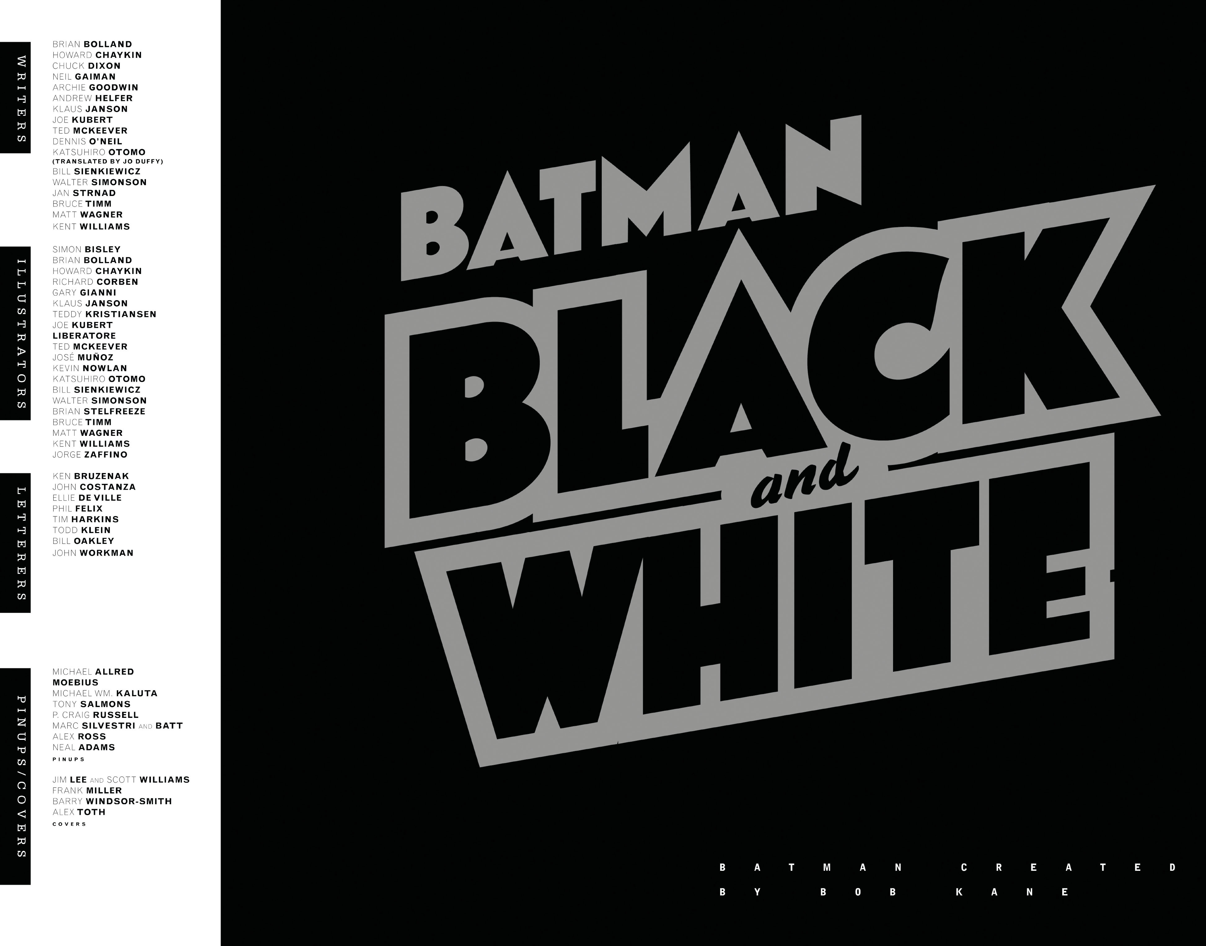 Read online Batman Black and White comic -  Issue # (1996) _TPB 1 (Part 1) - 3