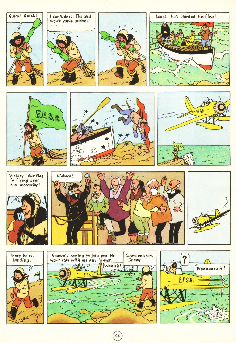 Read online The Adventures of Tintin comic -  Issue #10 - 51