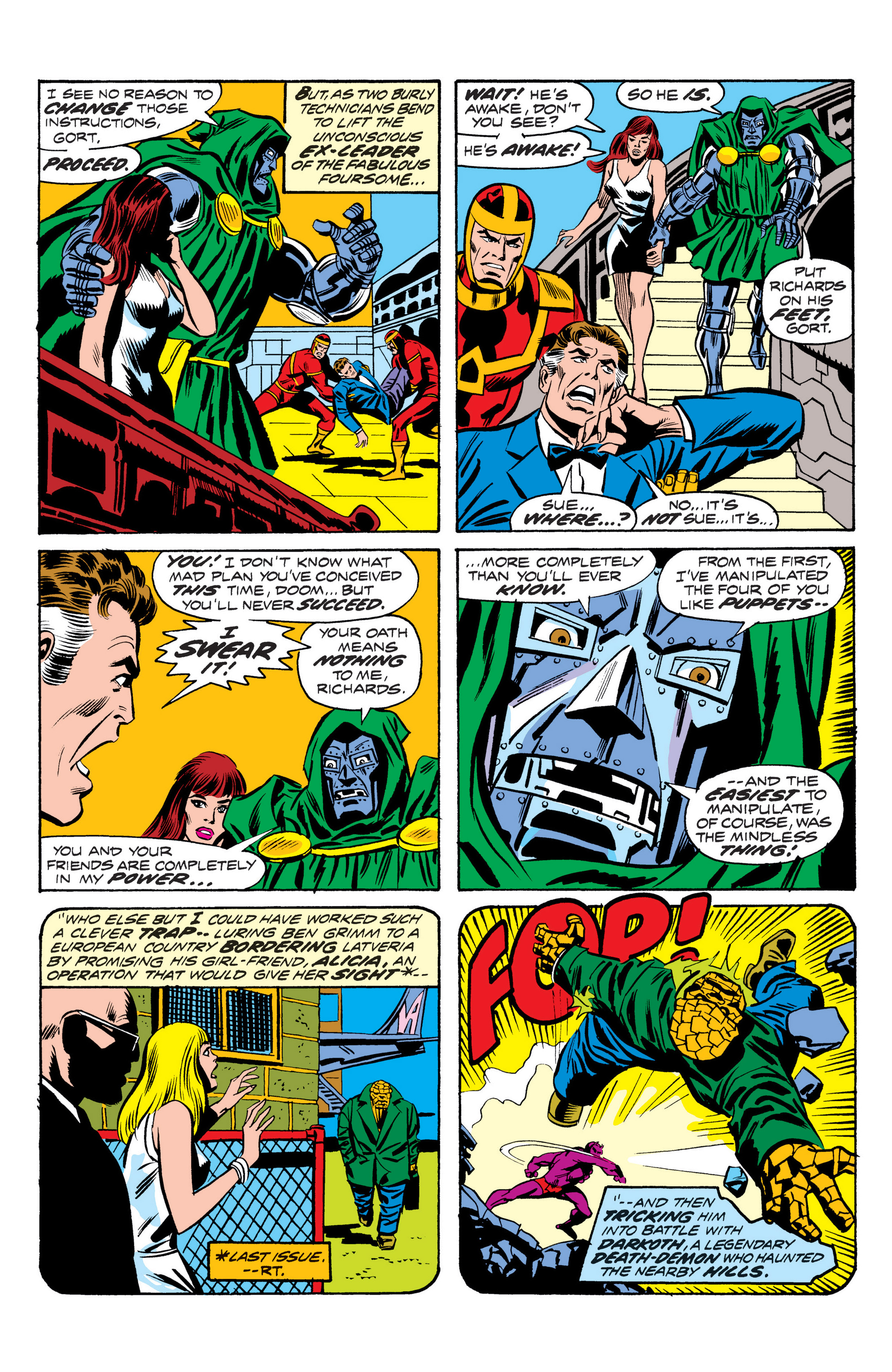 Read online Marvel Masterworks: The Fantastic Four comic -  Issue # TPB 14 (Part 1) - 34