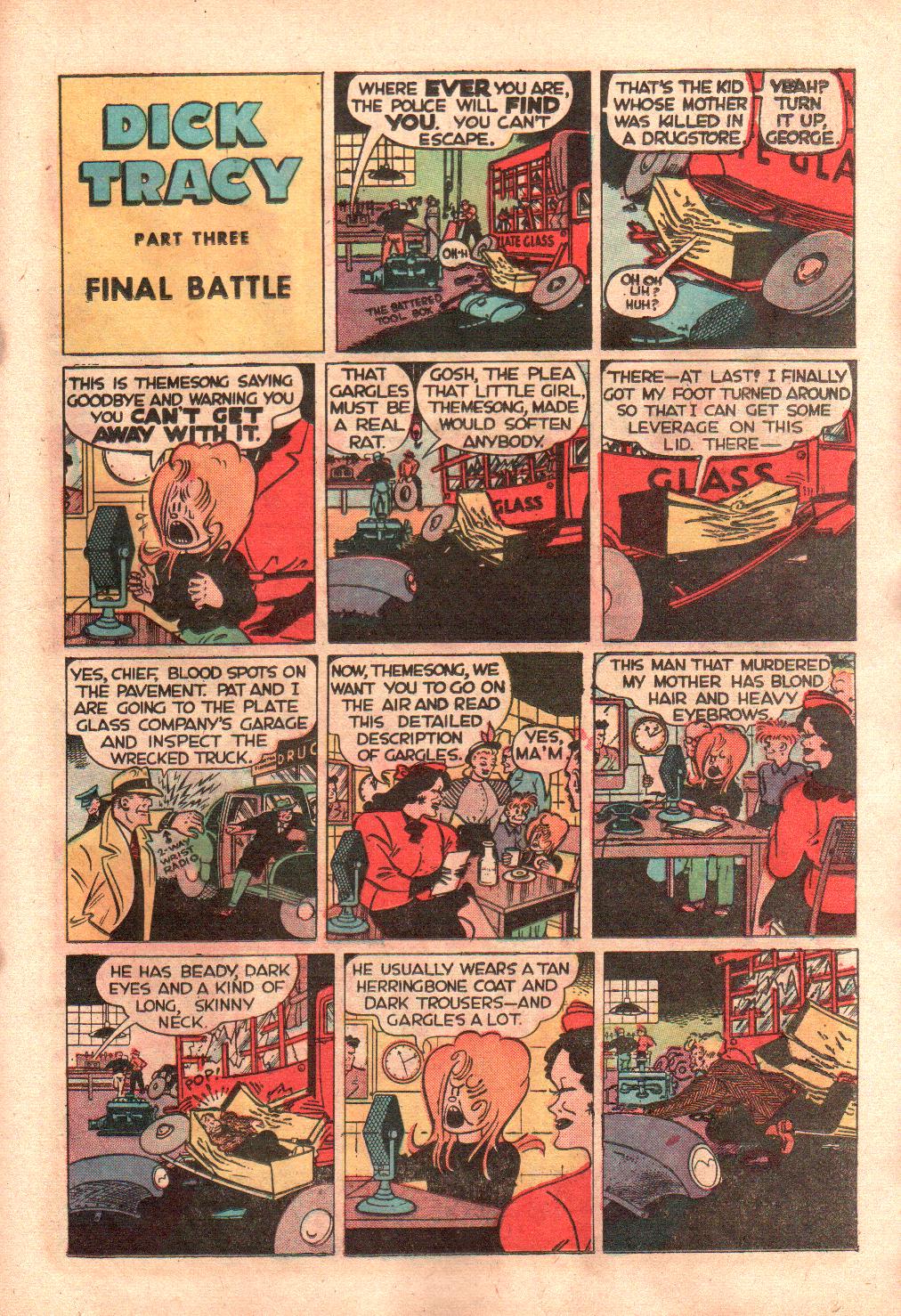 Read online Dick Tracy comic -  Issue #44 - 21
