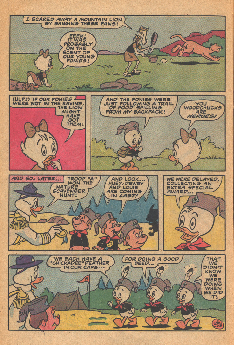 Read online Huey, Dewey, and Louie Junior Woodchucks comic -  Issue #77 - 10