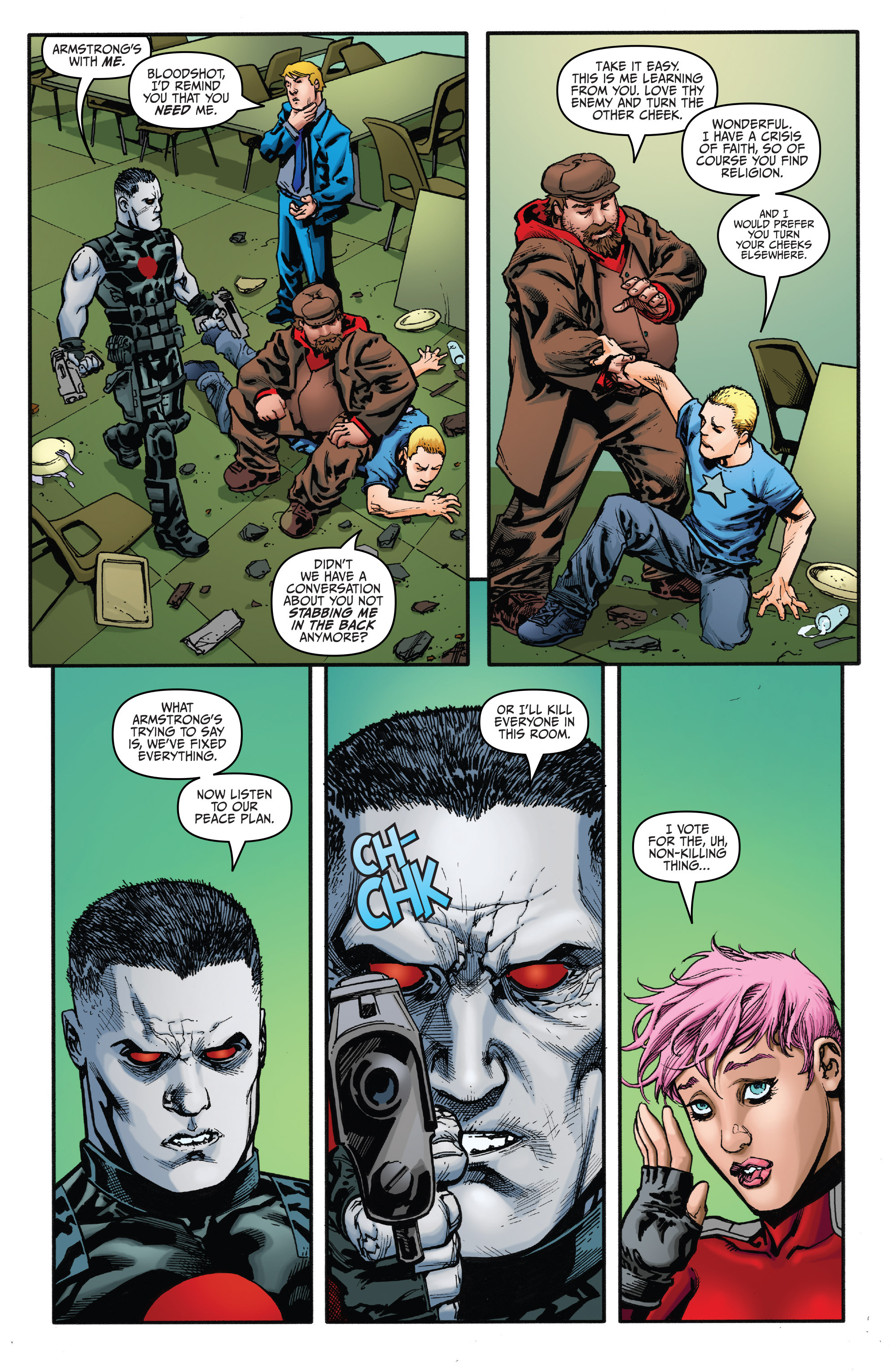 Read online Bloodshot and H.A.R.D.Corps comic -  Issue #21 - 14