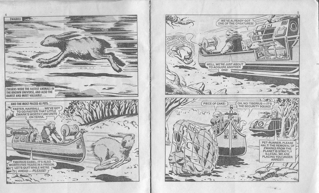 Read online Starblazer comic -  Issue #194 - 3