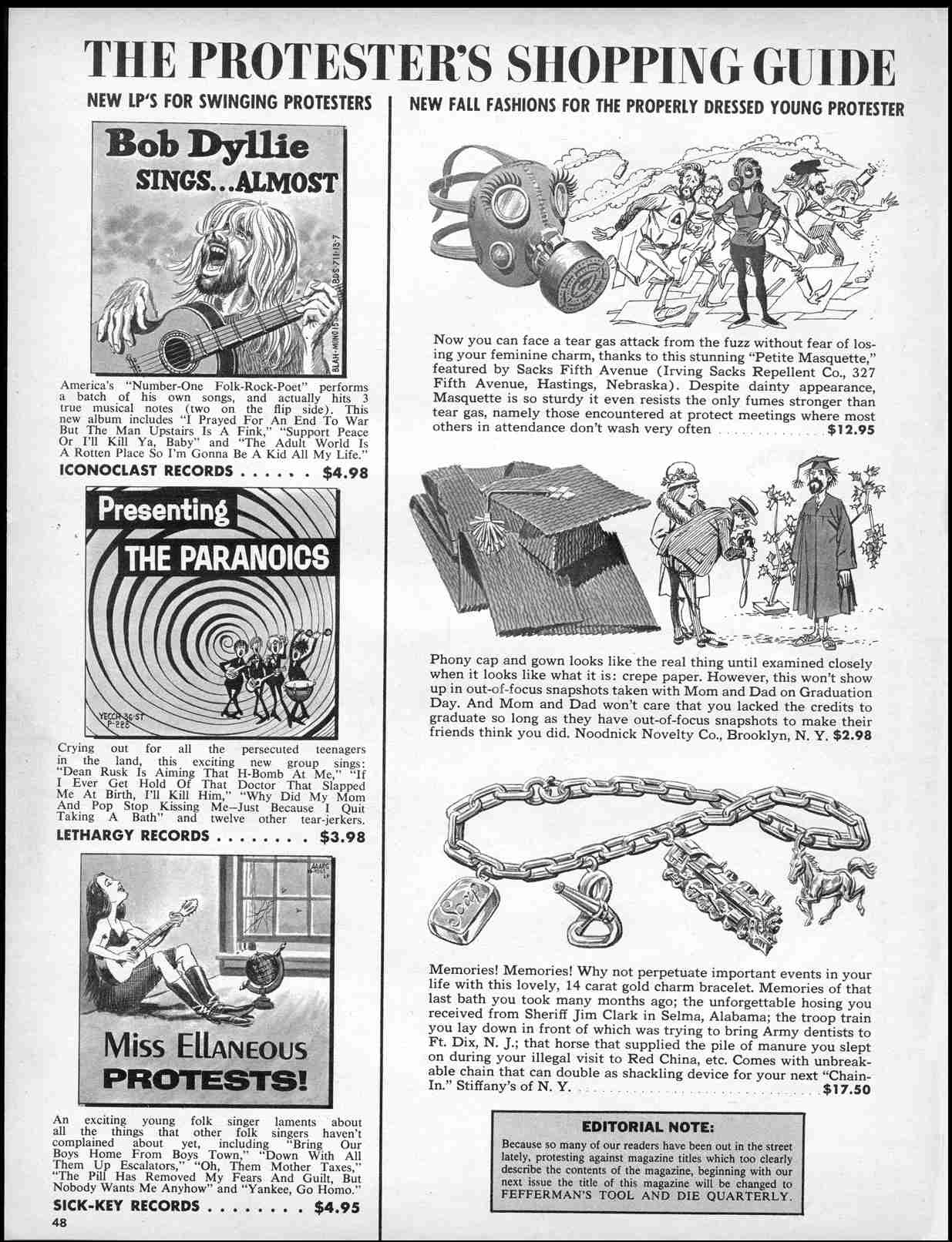 Read online MAD comic -  Issue #107 - 50