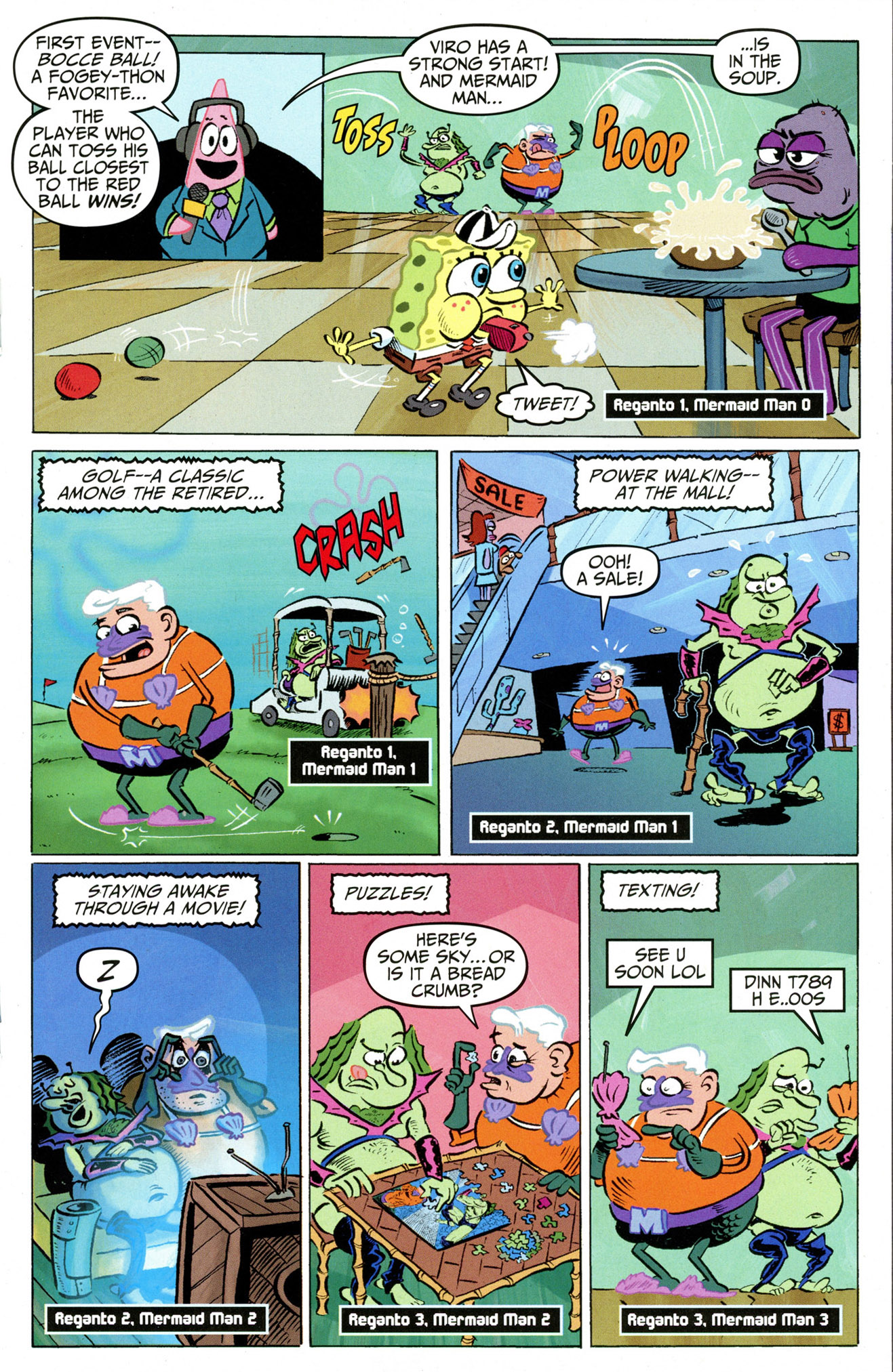 Read online SpongeBob Comics comic -  Issue #35 - 18