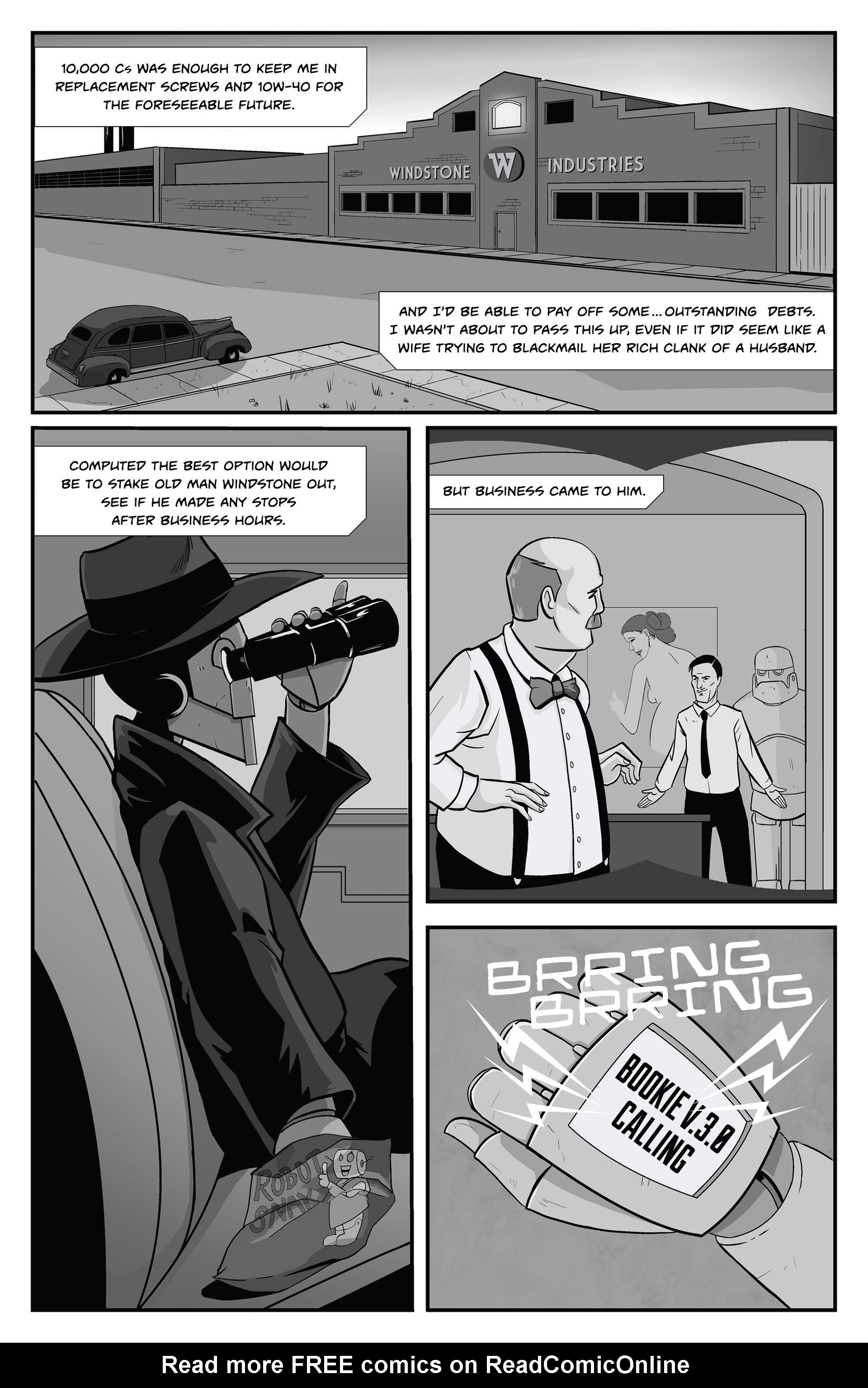 Read online Copernicus Jones: Robot Detective comic -  Issue #1 - 5