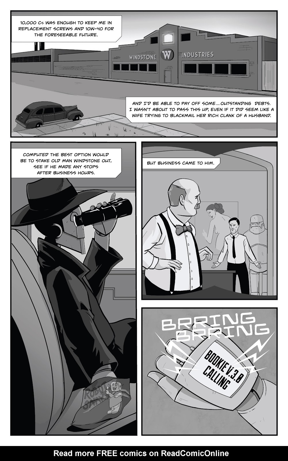Copernicus Jones: Robot Detective issue 1 - Page 5
