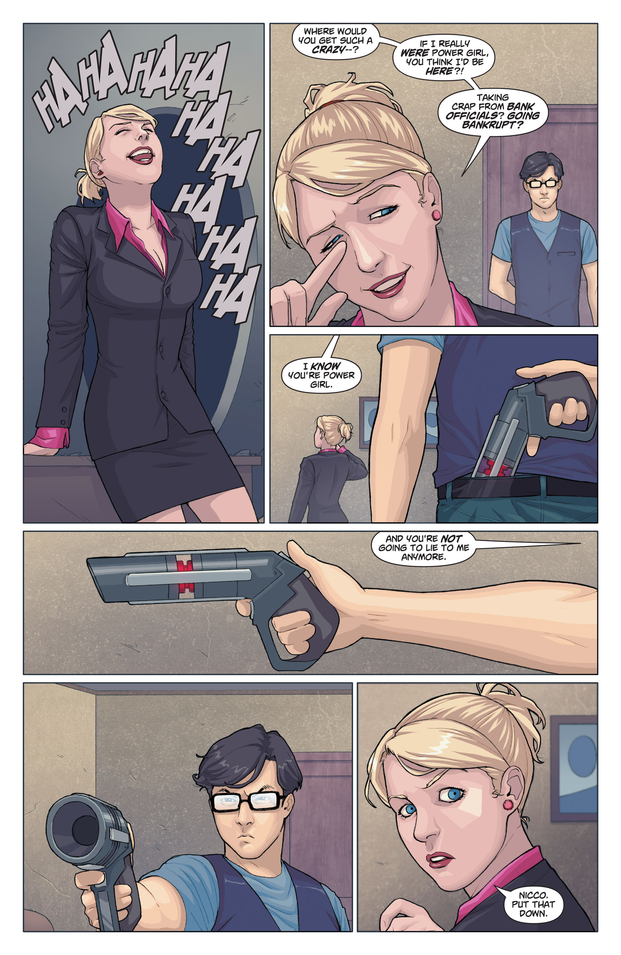 Read online Power Girl (2009) comic -  Issue #16 - 9