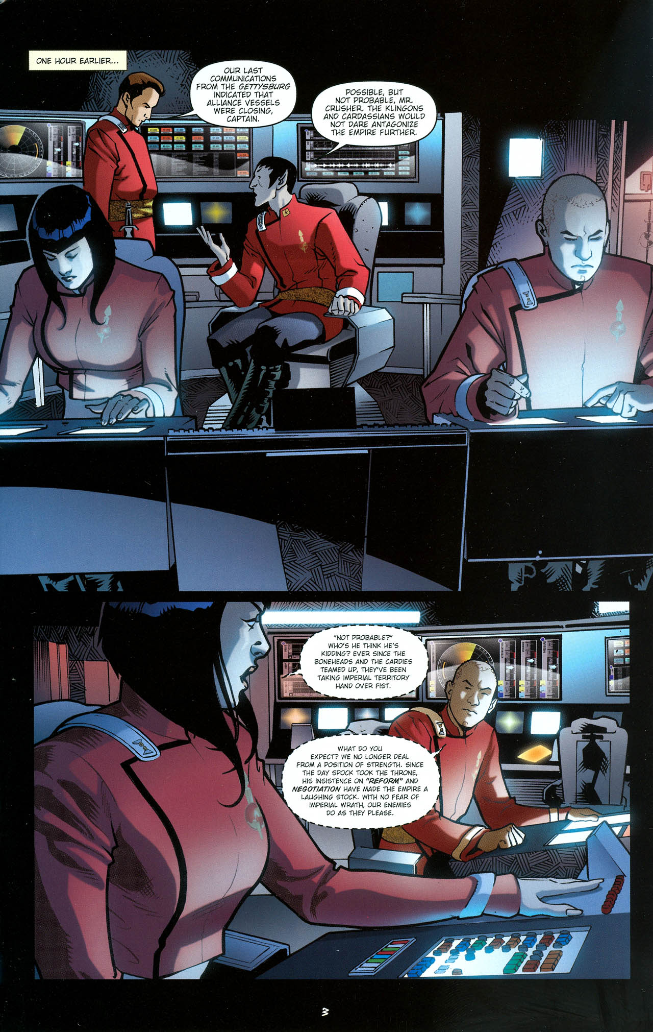 Read online Star Trek: Mirror Images comic -  Issue #3 - 5