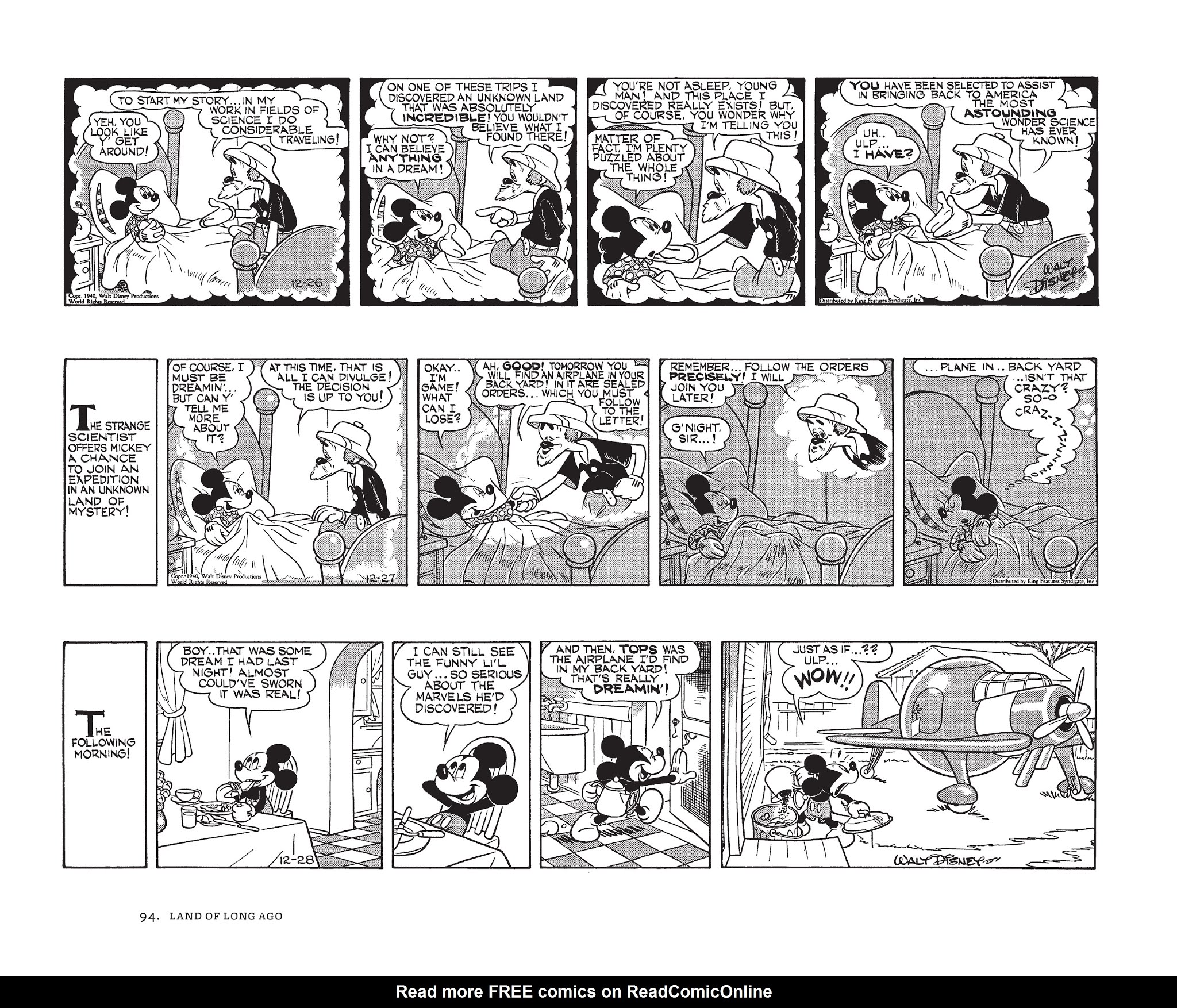 Read online Walt Disney's Mickey Mouse by Floyd Gottfredson comic -  Issue # TPB 6 (Part 1) - 94