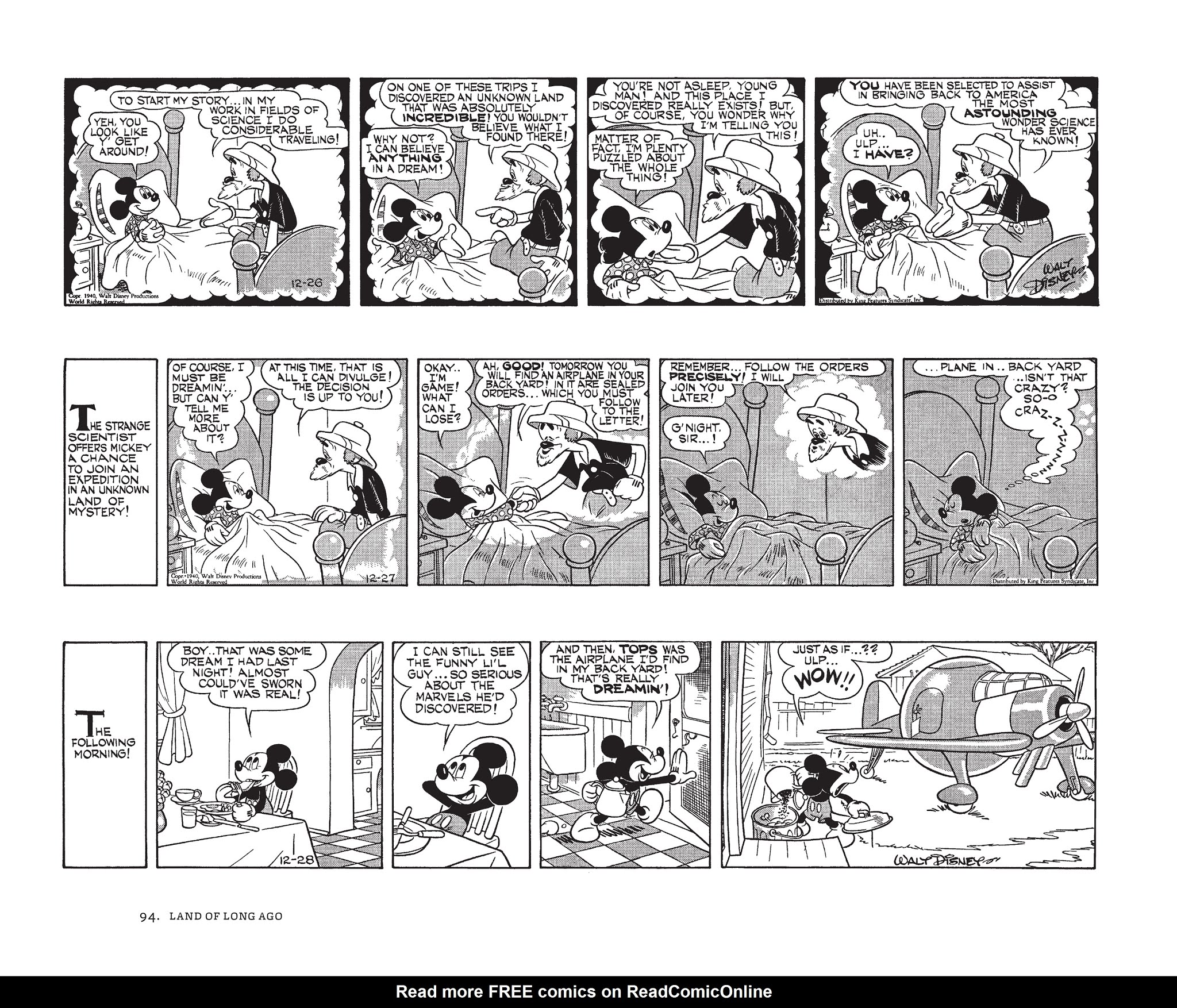 Read online Walt Disney's Mickey Mouse by Floyd Gottfredson comic -  Issue # TPB 6 (Part 1) - 94