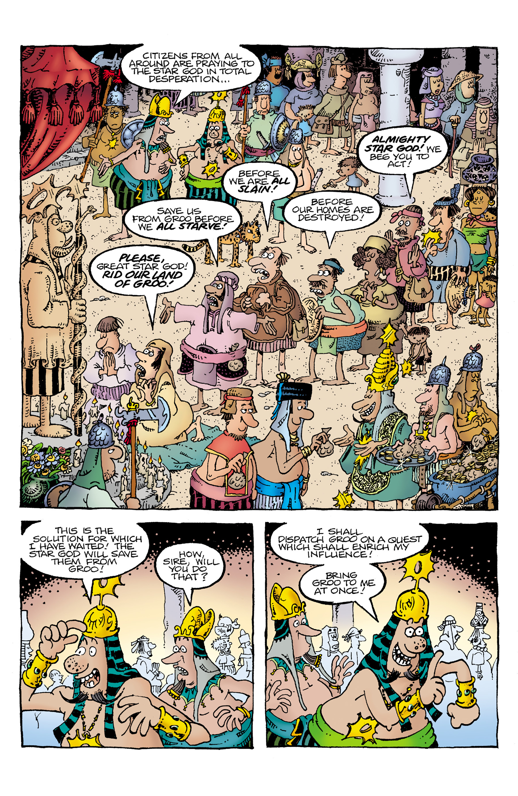 Read online Groo: Fray of the Gods comic -  Issue #3 - 8