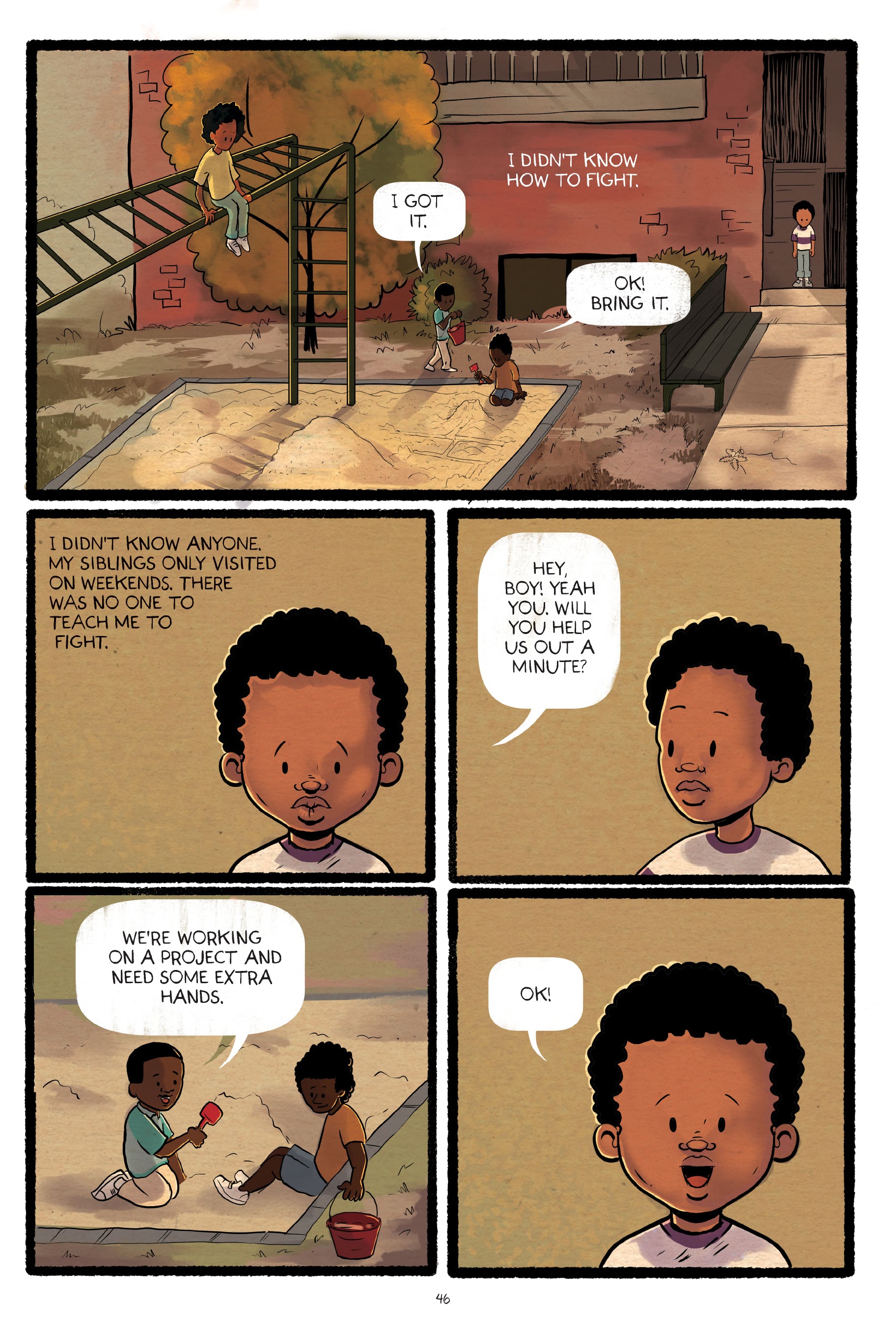 Read online Fights: One Boy's Triumph Over Violence comic -  Issue # TPB (Part 1) - 46