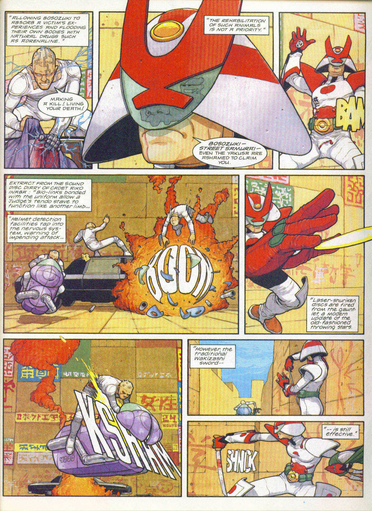 Read online Judge Dredd: The Megazine (vol. 2) comic -  Issue #37 - 33