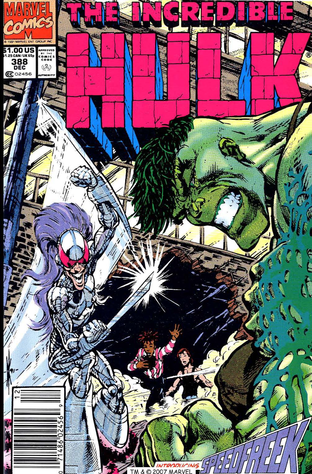 Read online The Incredible Hulk (1968) comic -  Issue #388 - 1