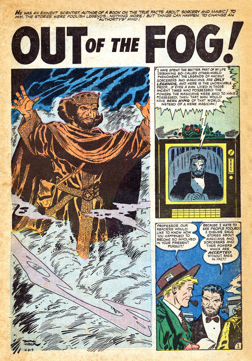 Read online Mystic (1951) comic -  Issue #55 - 3
