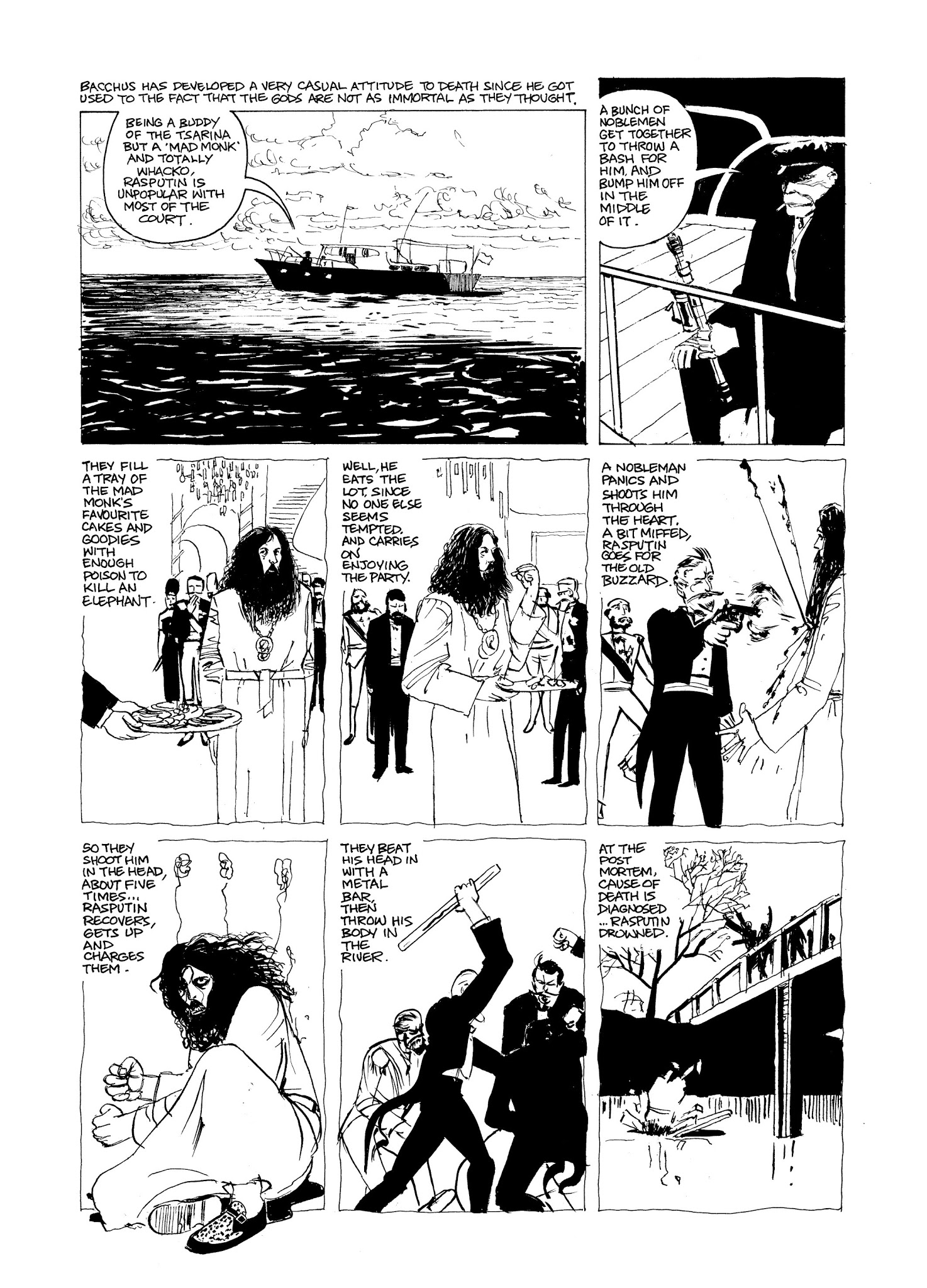 Read online Eddie Campbell's Bacchus comic -  Issue # TPB 2 - 37