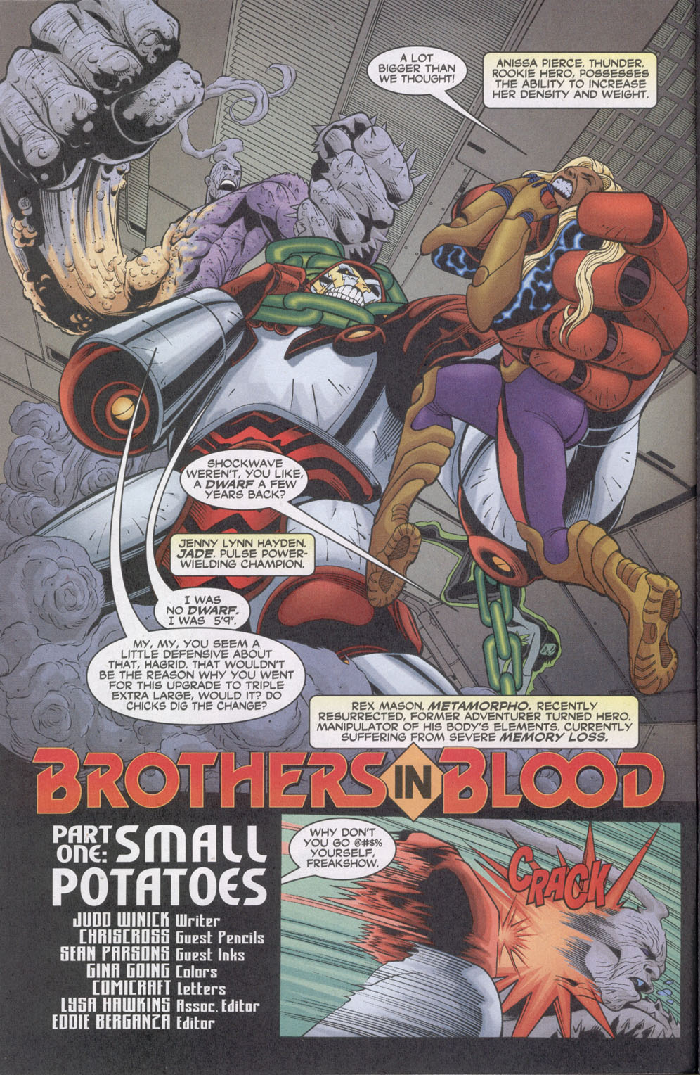 Read online Outsiders (2003) comic -  Issue #4 - 4