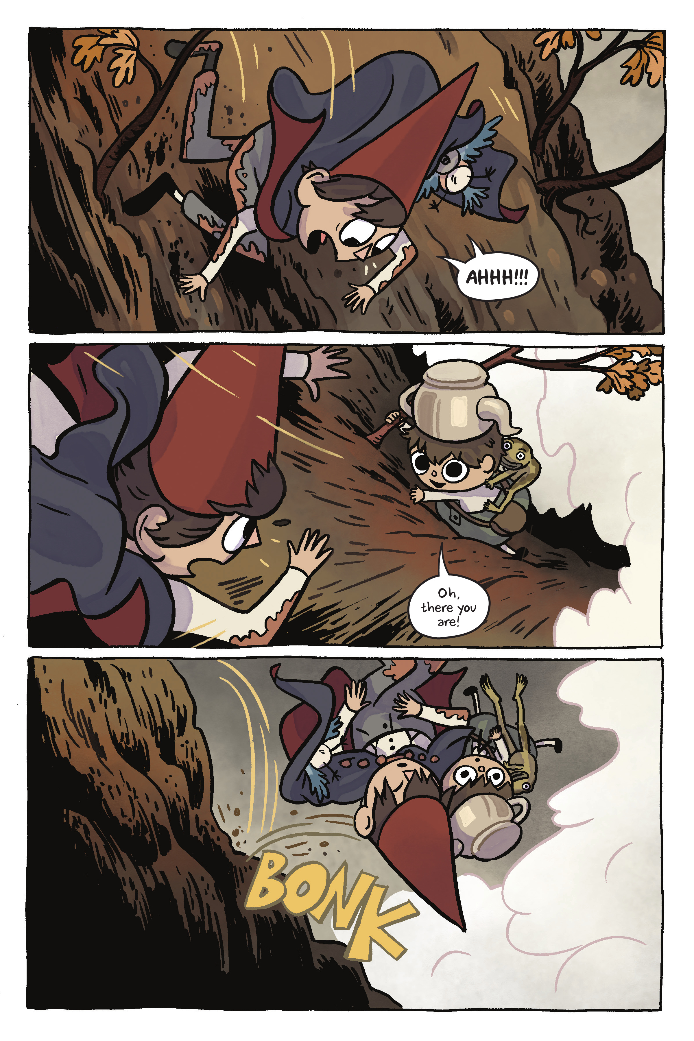 Read online Over the Garden Wall: Distillatoria comic -  Issue # TPB - 17