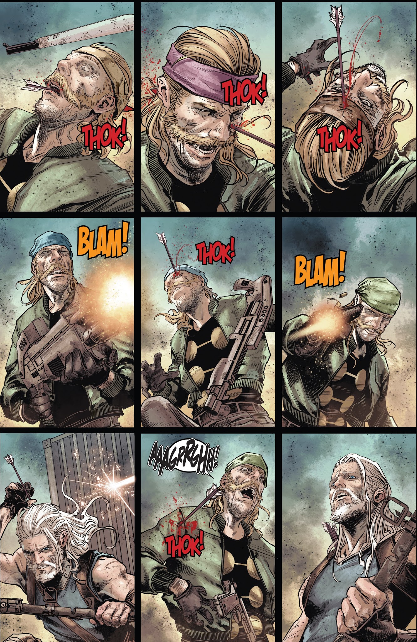 Read online Old Man Hawkeye comic -  Issue #1 - 6