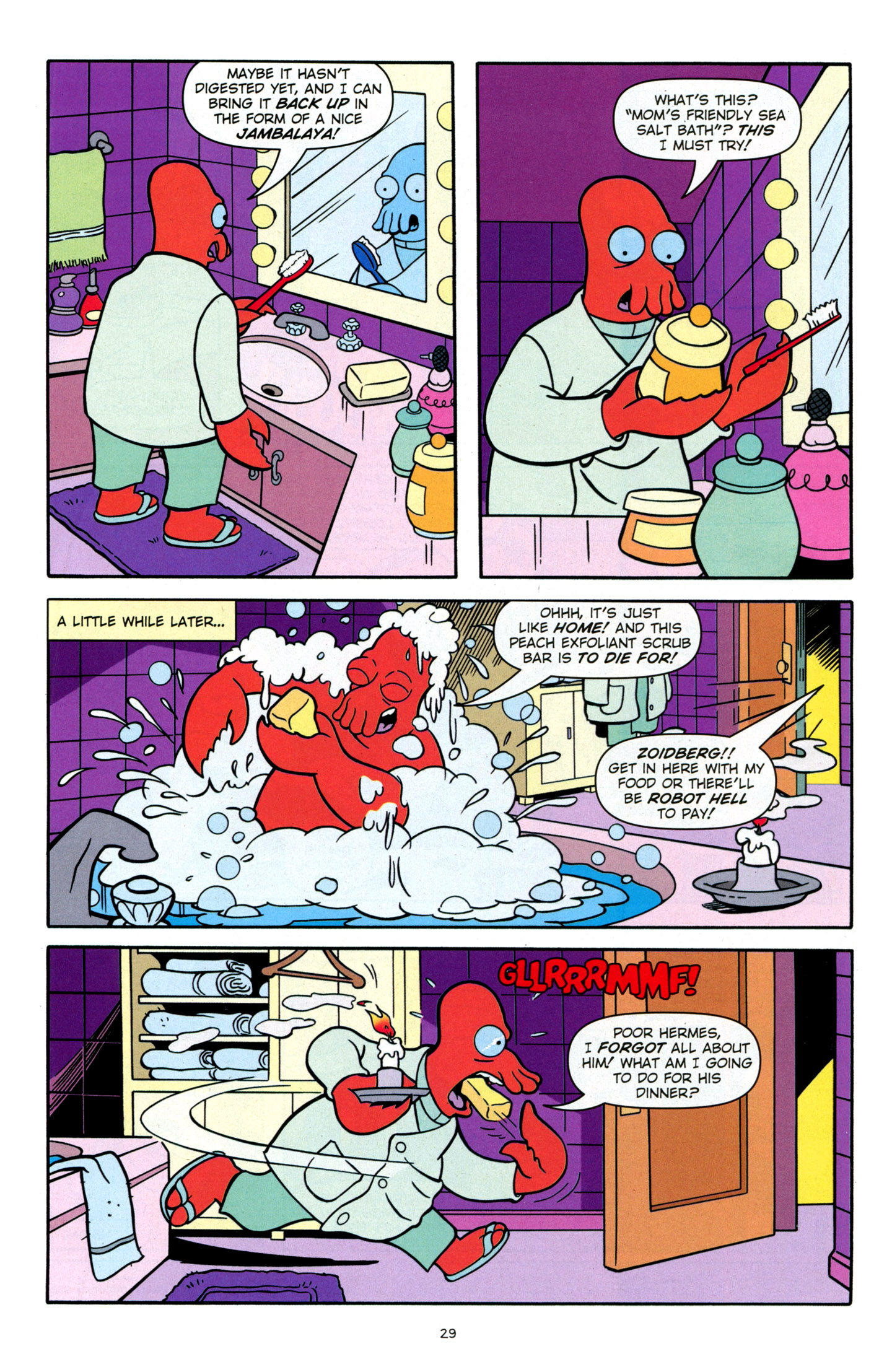 Read online Futurama Comics comic -  Issue #57 - 26