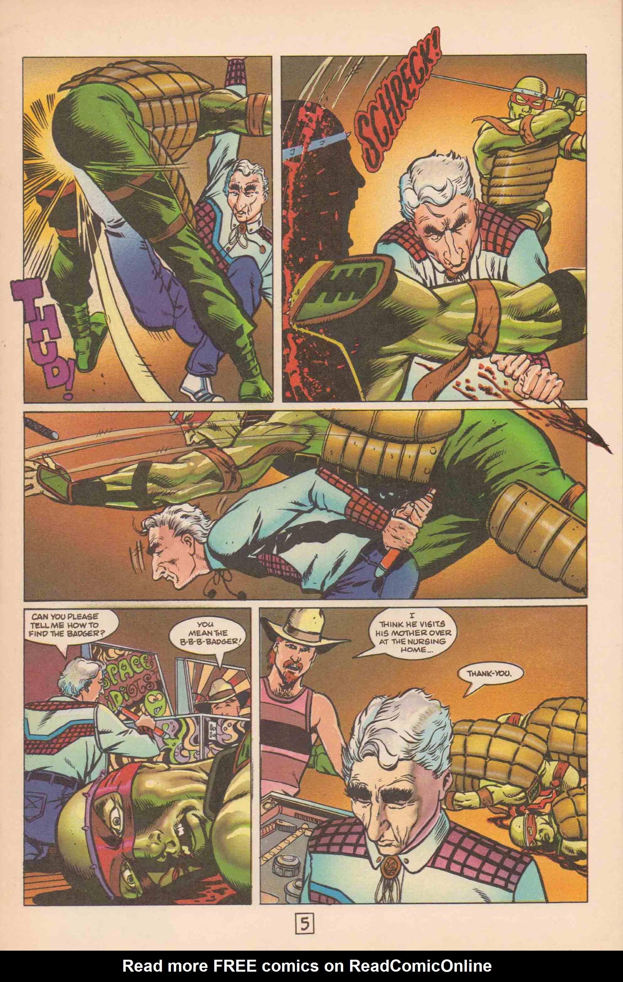 Read online The Badger comic -  Issue #56 - 6