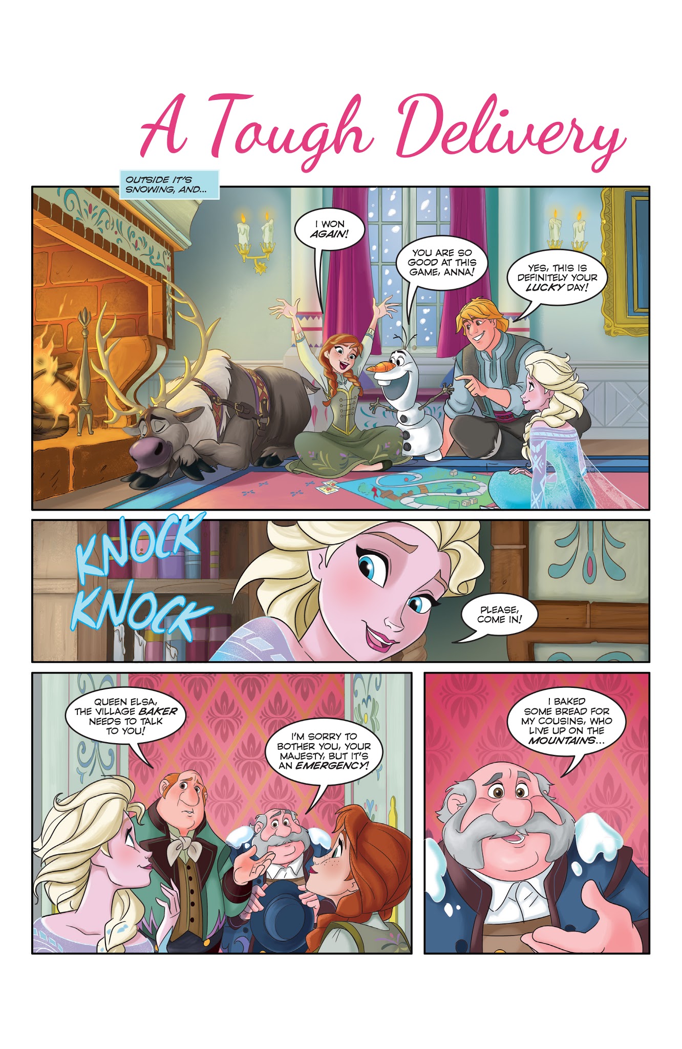 Read online Disney Frozen comic -  Issue #3 - 25