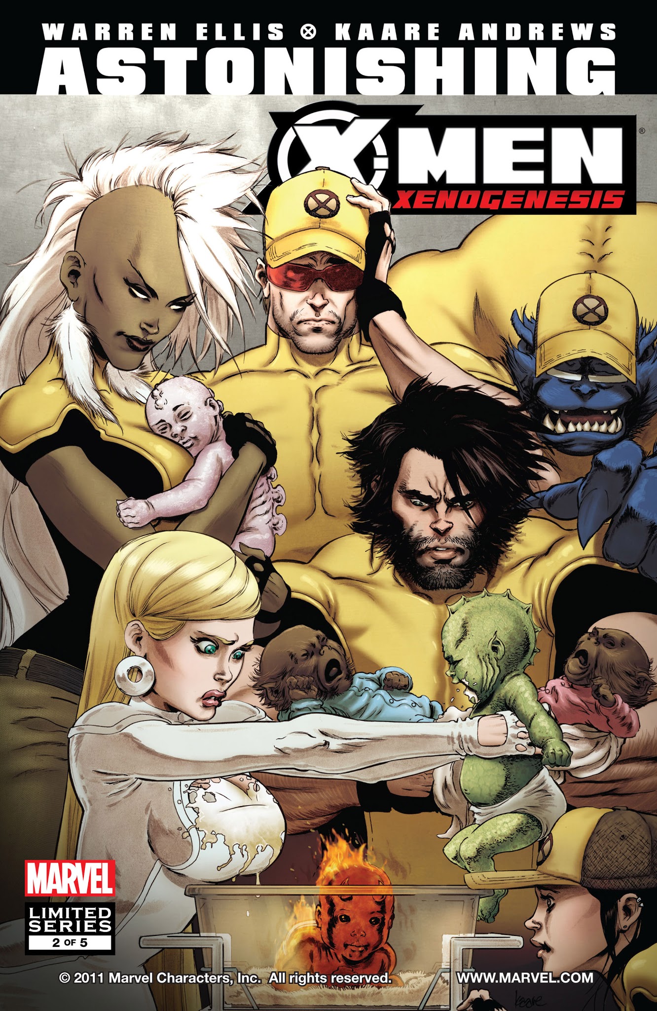 Read online Astonishing X-Men: Xenogenesis comic -  Issue #2 - 1