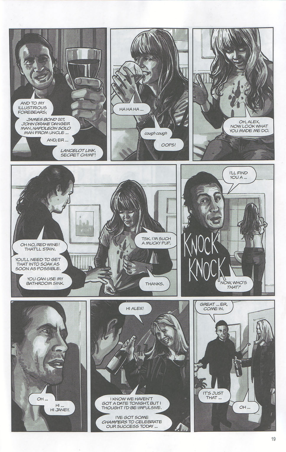 Read online Strangehaven comic -  Issue #18 - 19