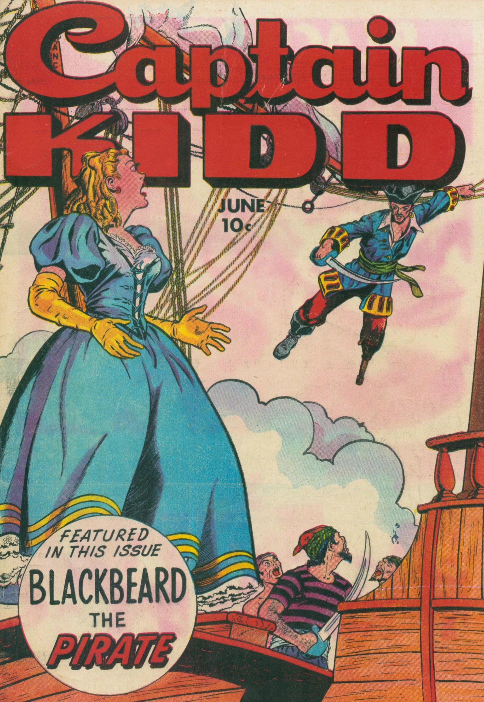 Read online Captain Kidd comic -  Issue #24 - 1