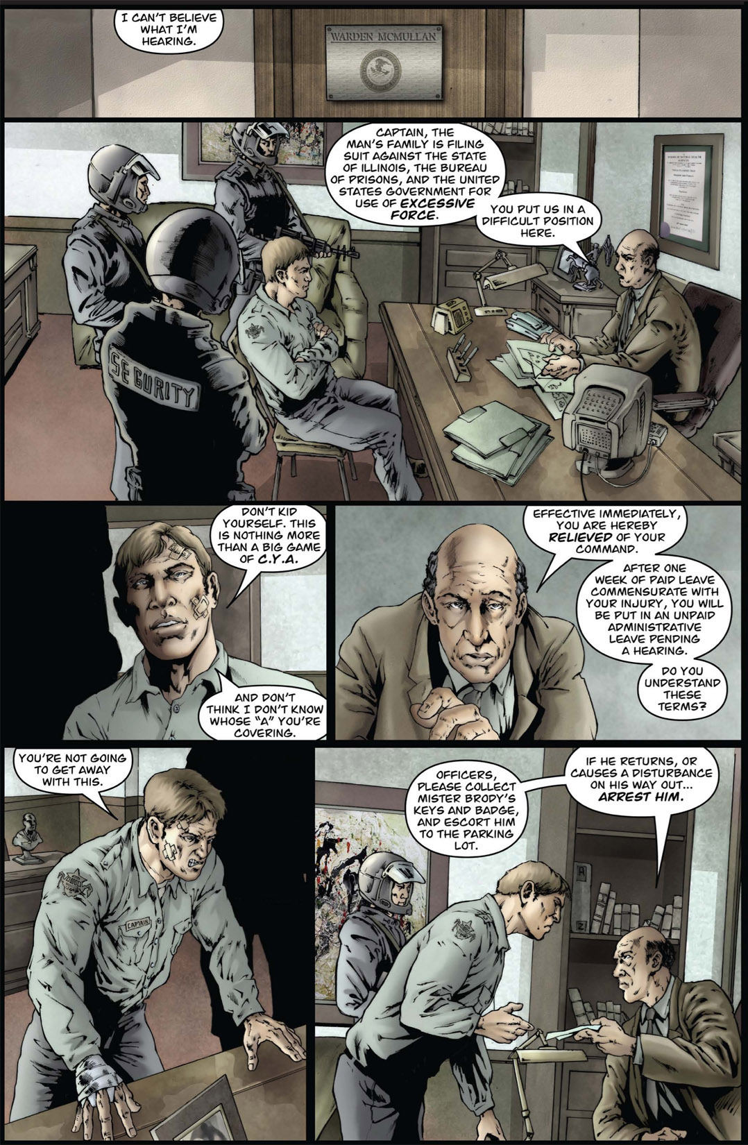 Read online Corrective Measures comic -  Issue # TPB 1 - 17