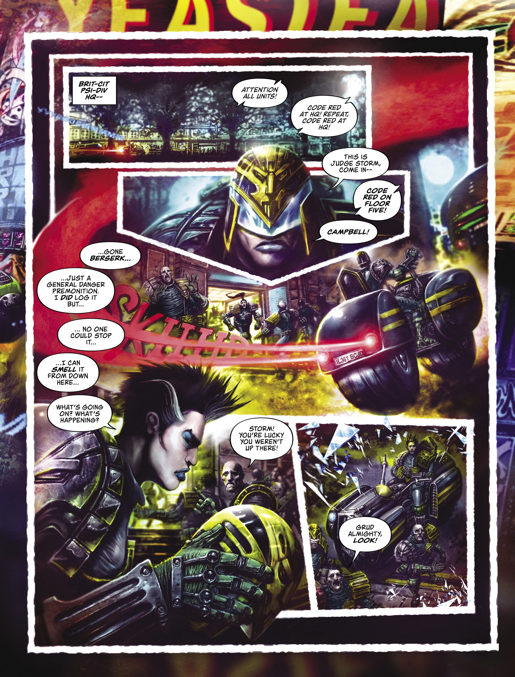 Read online Judge Dredd Megazine (Vol. 5) comic -  Issue #450 - 19