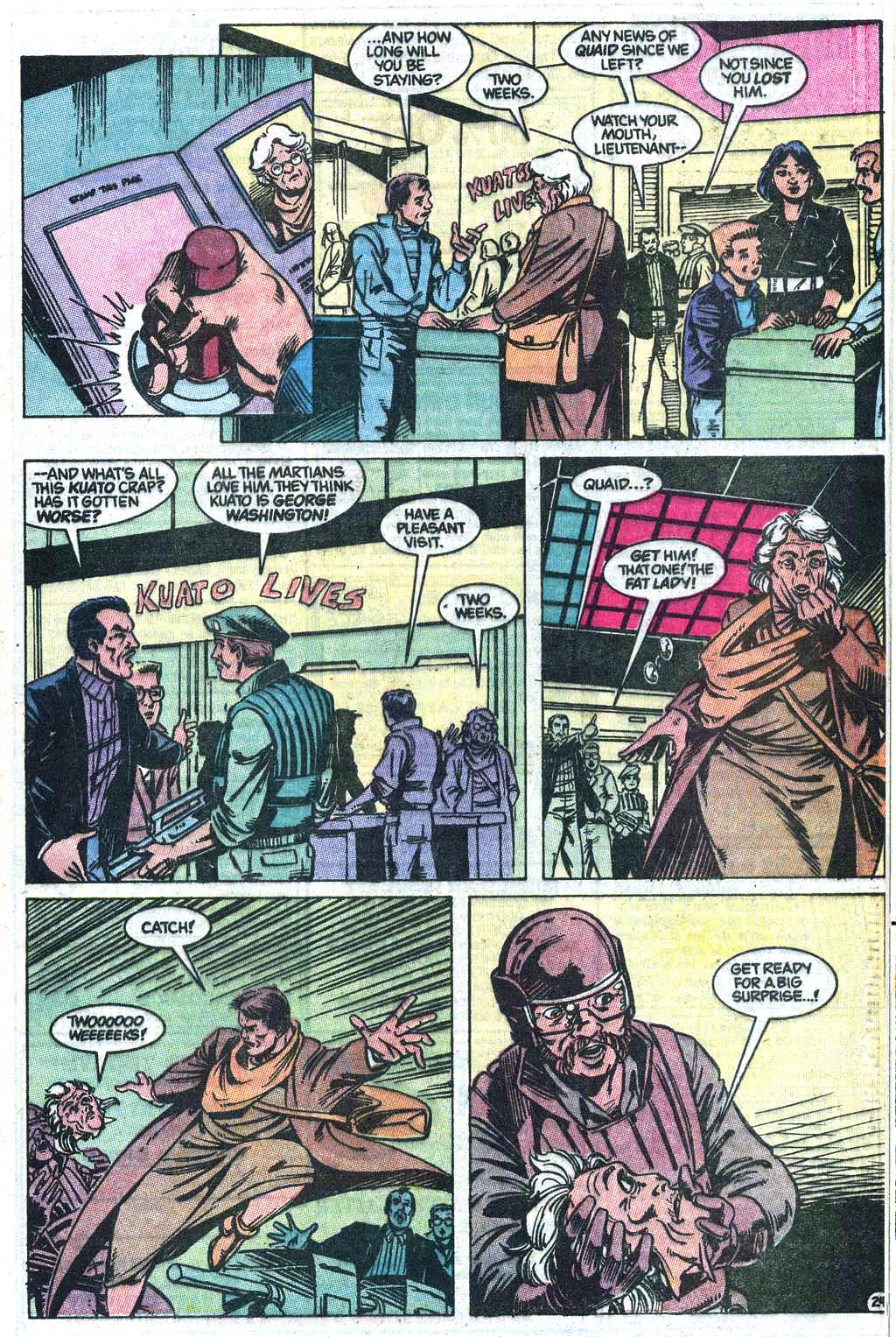 Read online Total Recall (1990) comic -  Issue # Full - 25