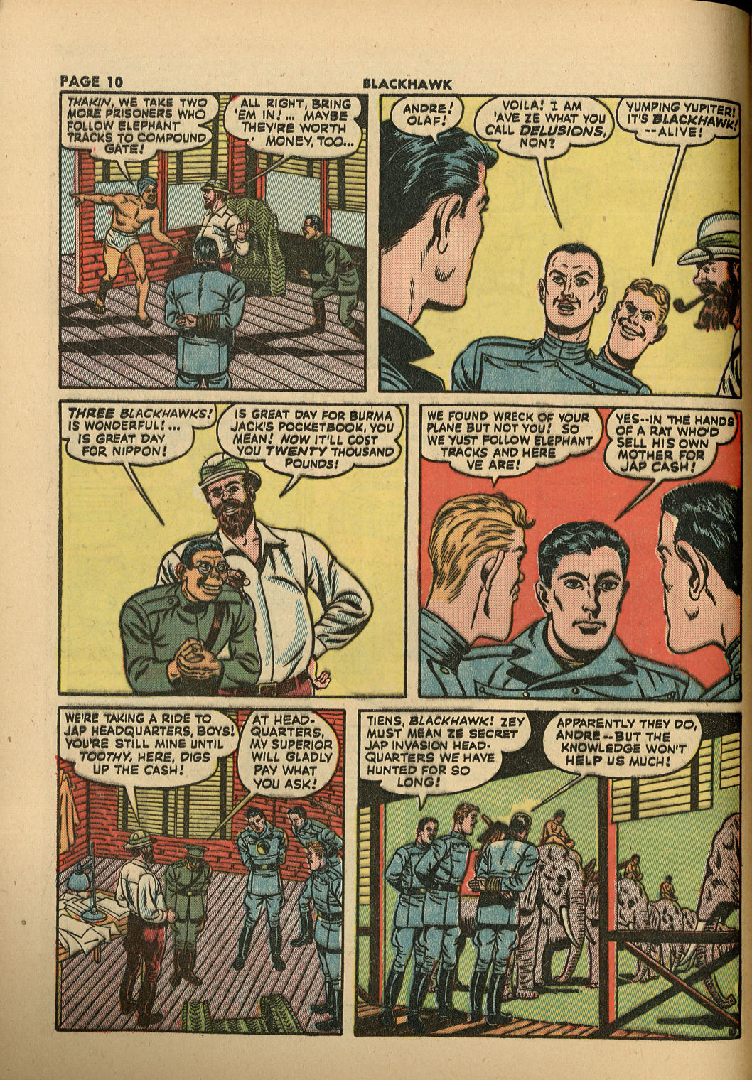 Read online Blackhawk (1957) comic -  Issue #9 - 12