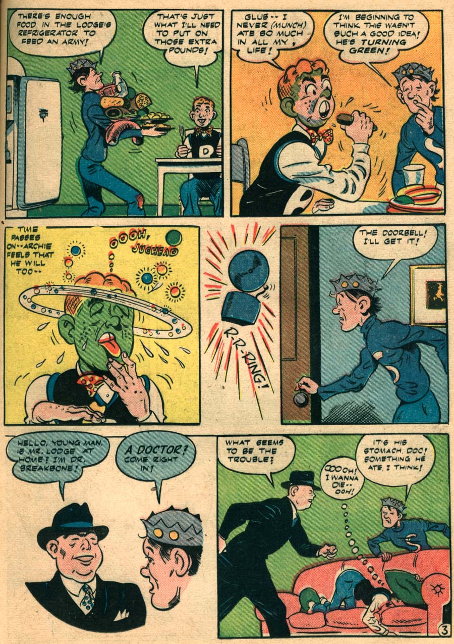 Read online Pep Comics comic -  Issue #43 - 33